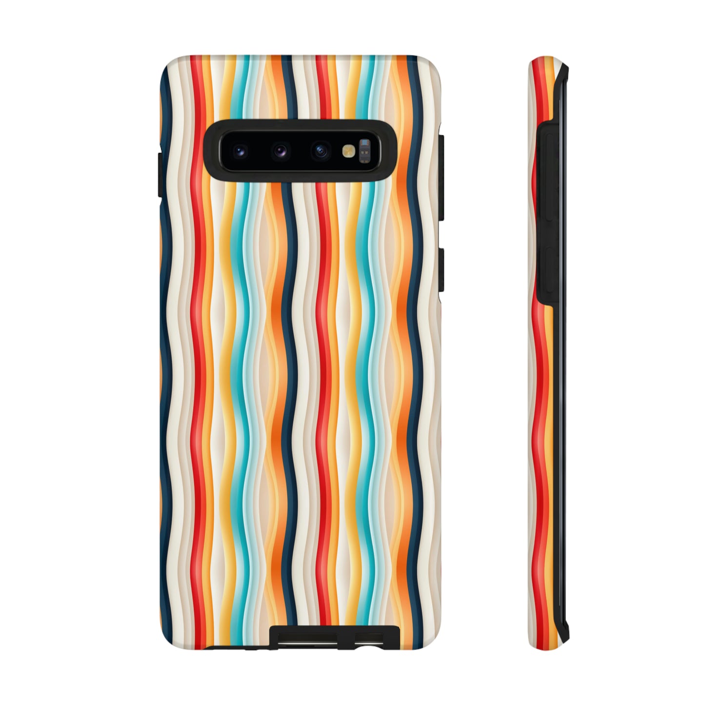 Color Wave Fusion Tough Phone Cases