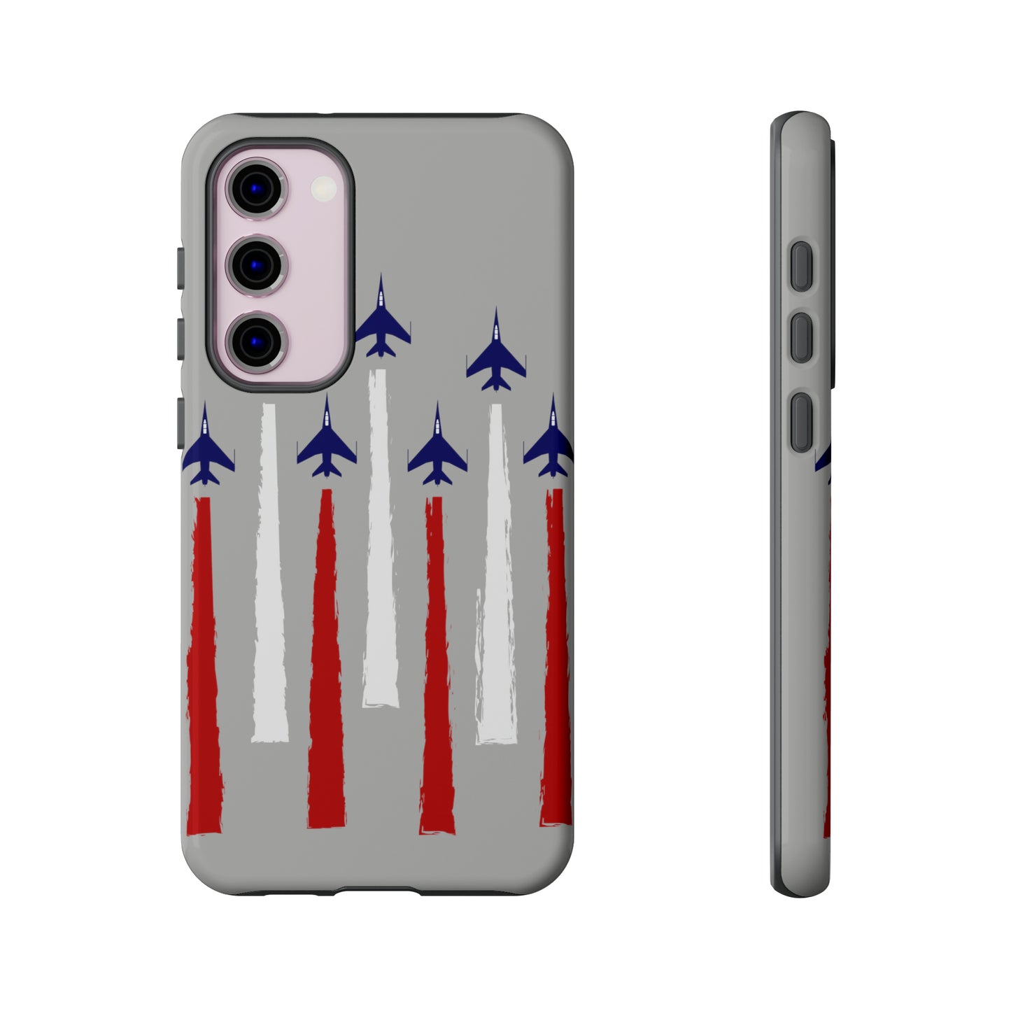 Red, White, & Blue US Jets Tough Phone Cases