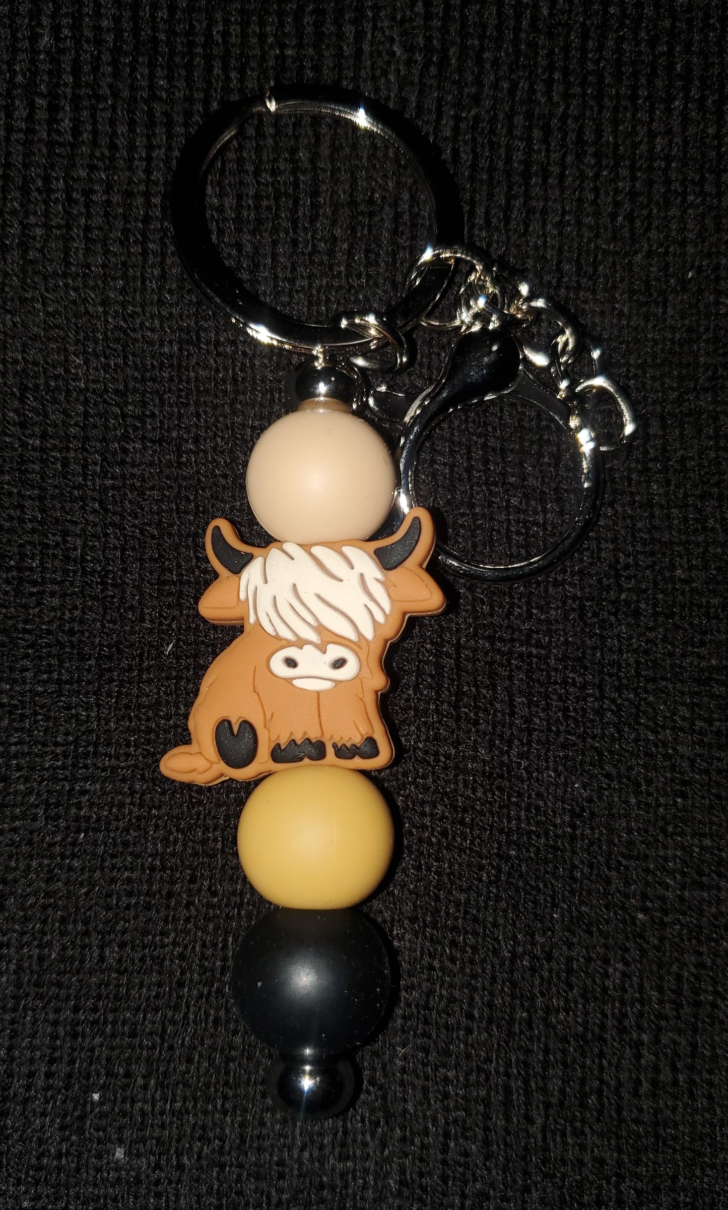 Custom Silicone Beaded: Keychain Bars