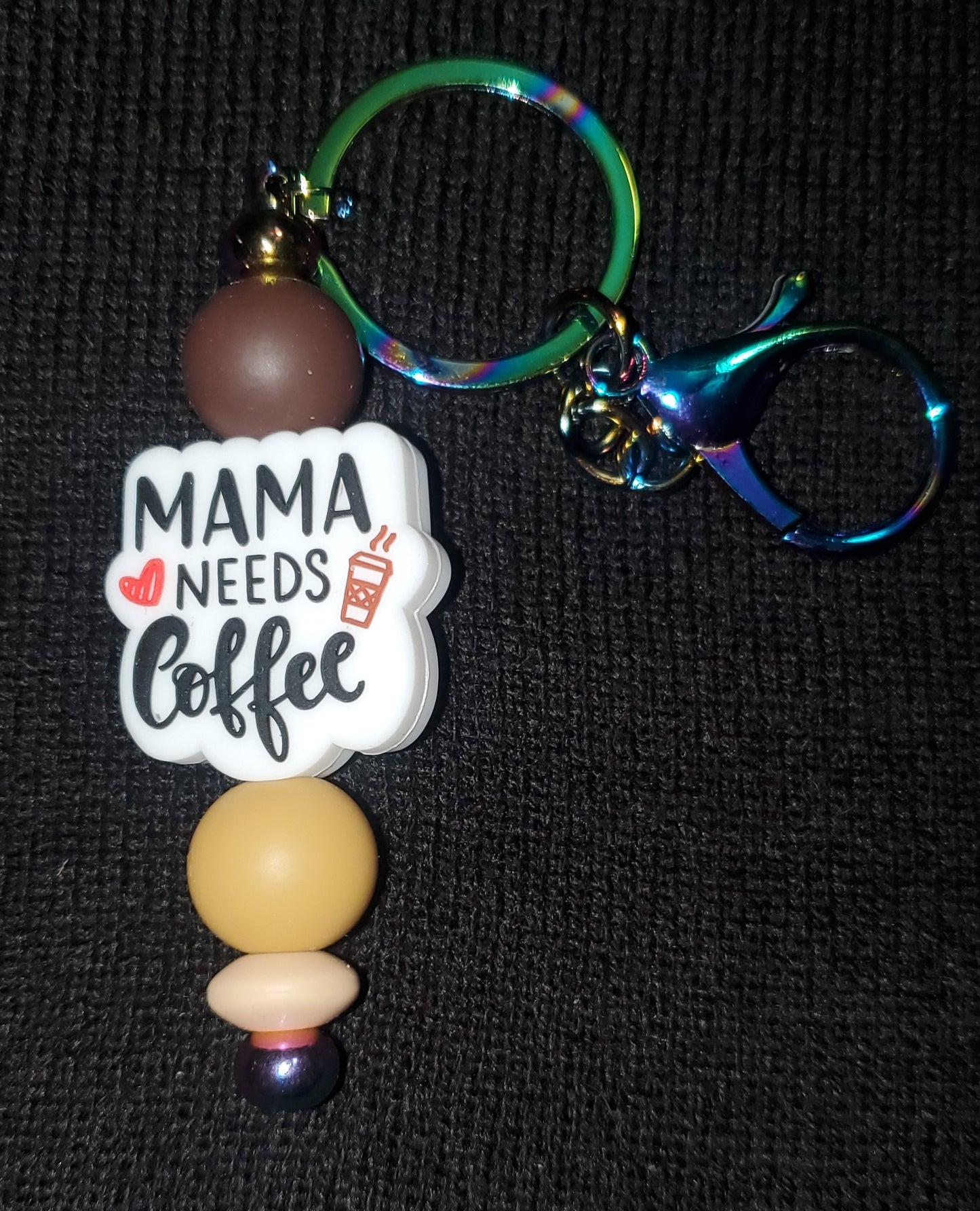 Custom Silicone Beaded: Keychain Bars
