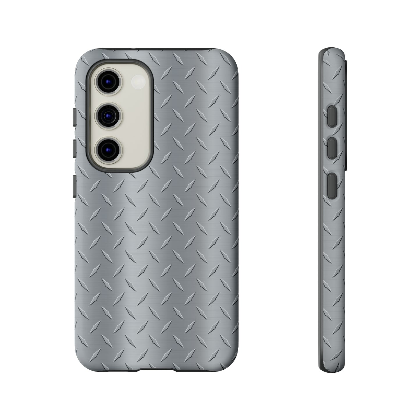 Diamond Plate Inspired Tough Phone Cases