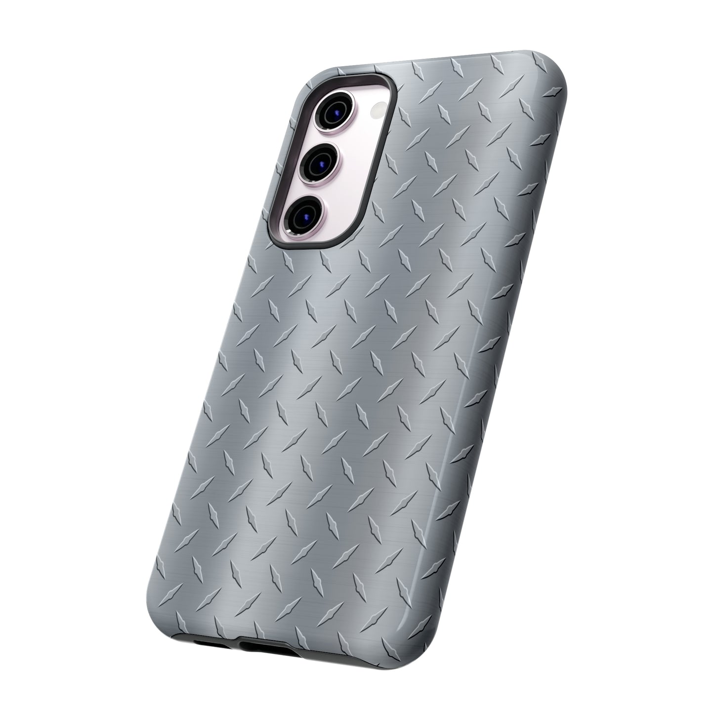 Diamond Plate Inspired Tough Phone Cases