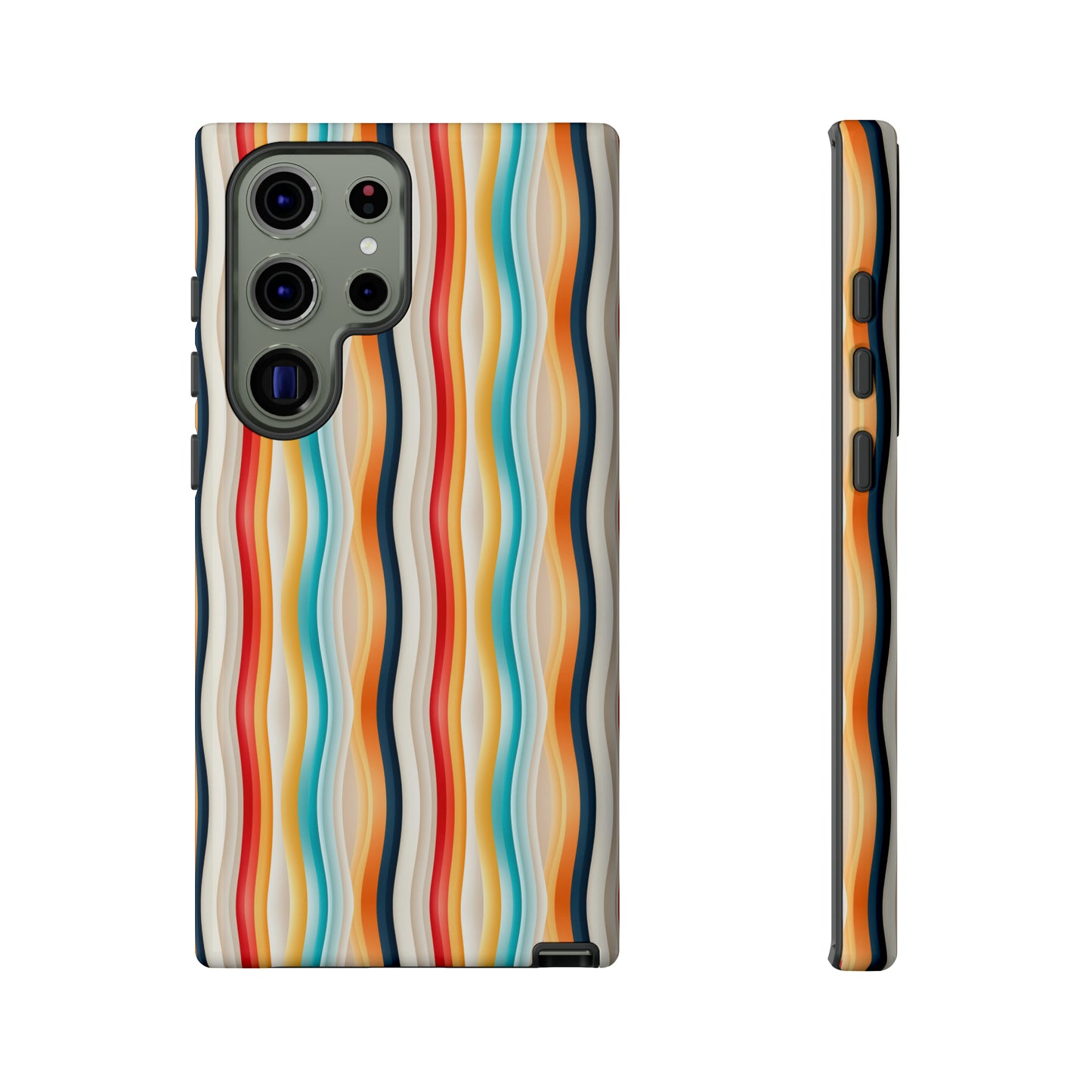 Color Wave Fusion Tough Phone Cases