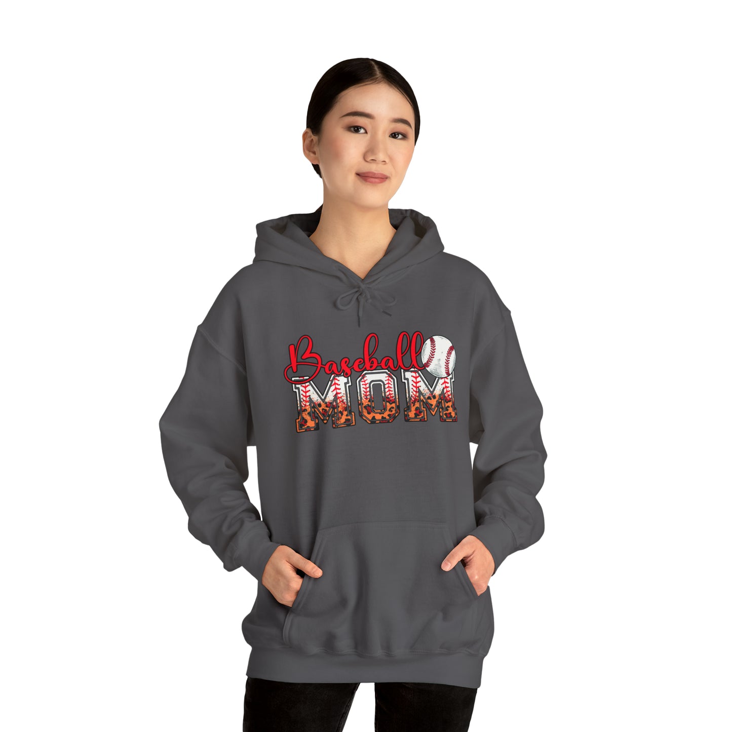 Baseball Mom Unisex Heavy Blend™ Hooded Sweatshirt