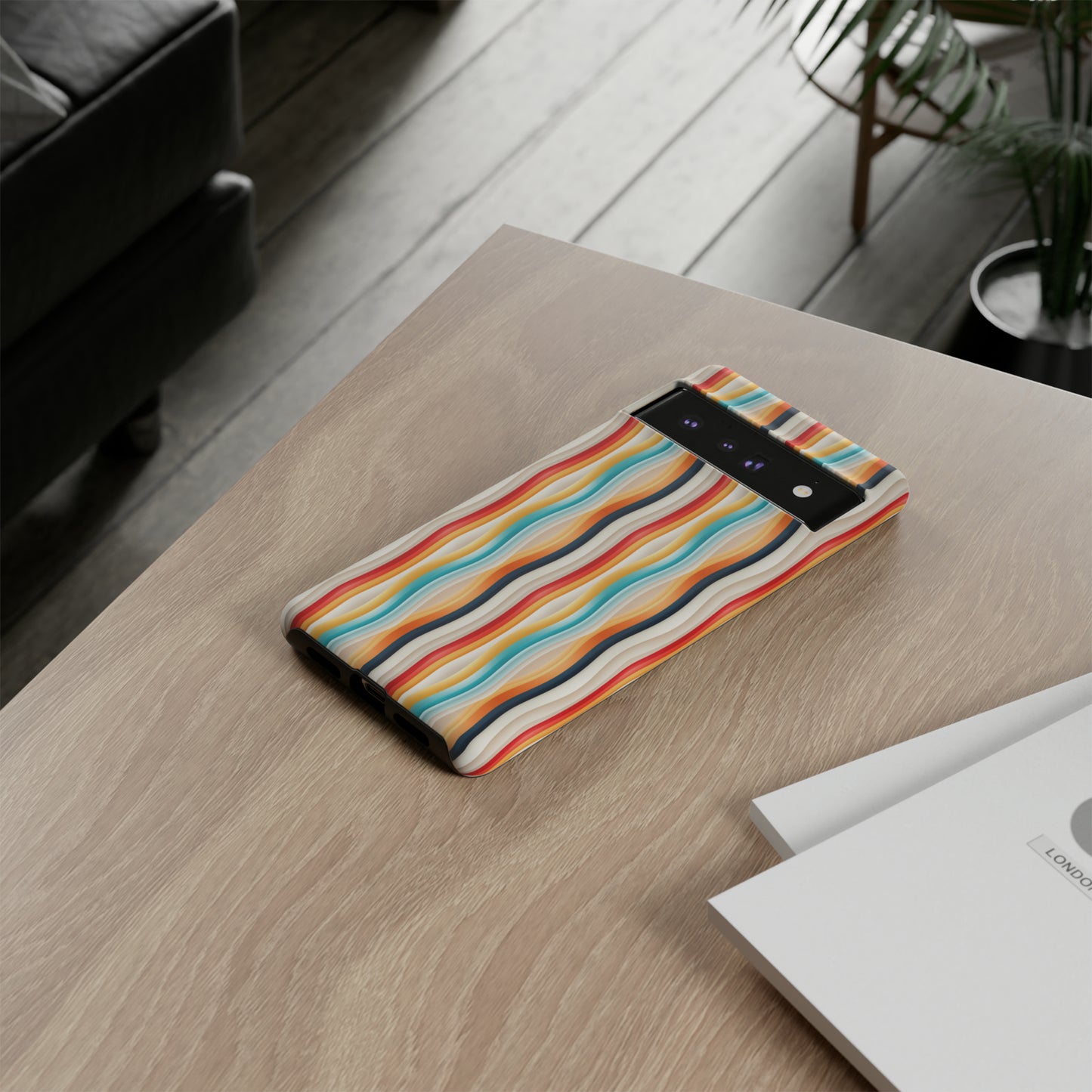 Color Wave Fusion Tough Phone Cases