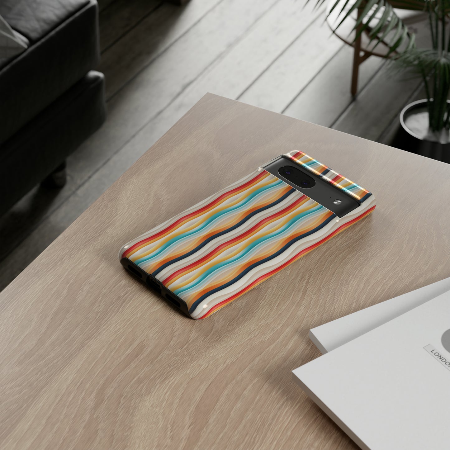 Color Wave Fusion Tough Phone Cases