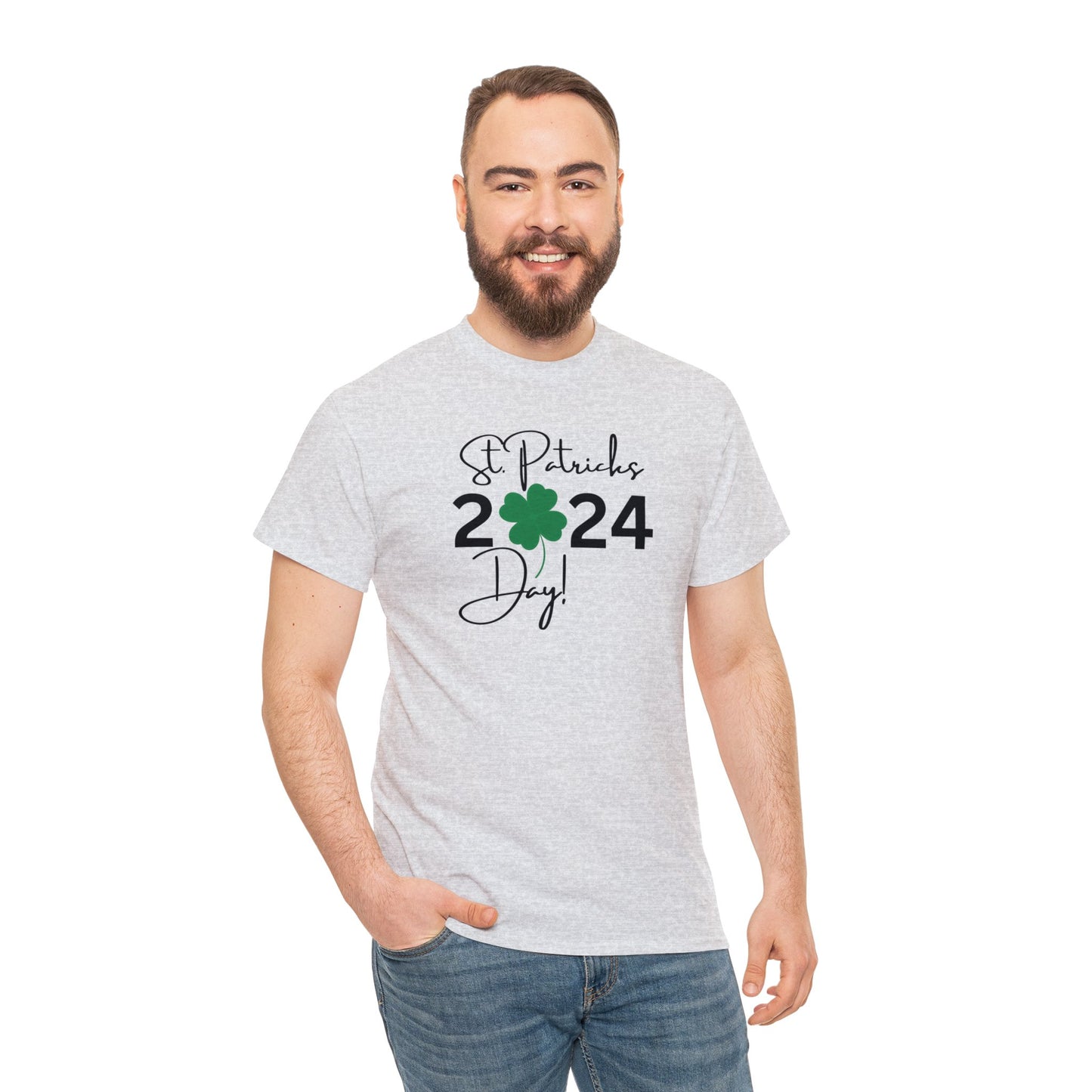 St Patricks Day 2024 Unisex Heavy Cotton Tee