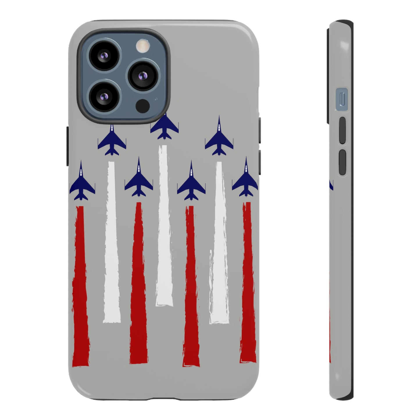 Red, White, & Blue US Jets Tough Phone Cases