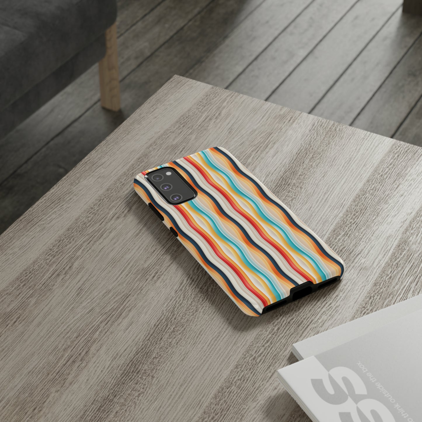 Color Wave Fusion Tough Phone Cases
