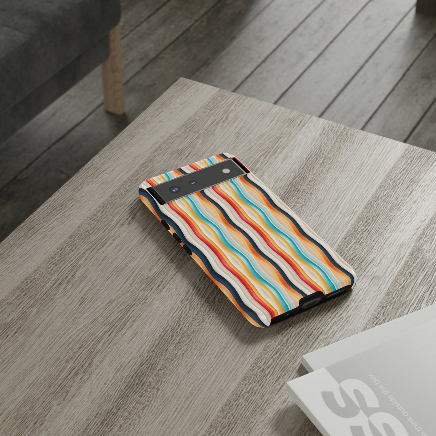 Color Wave Fusion Tough Phone Cases
