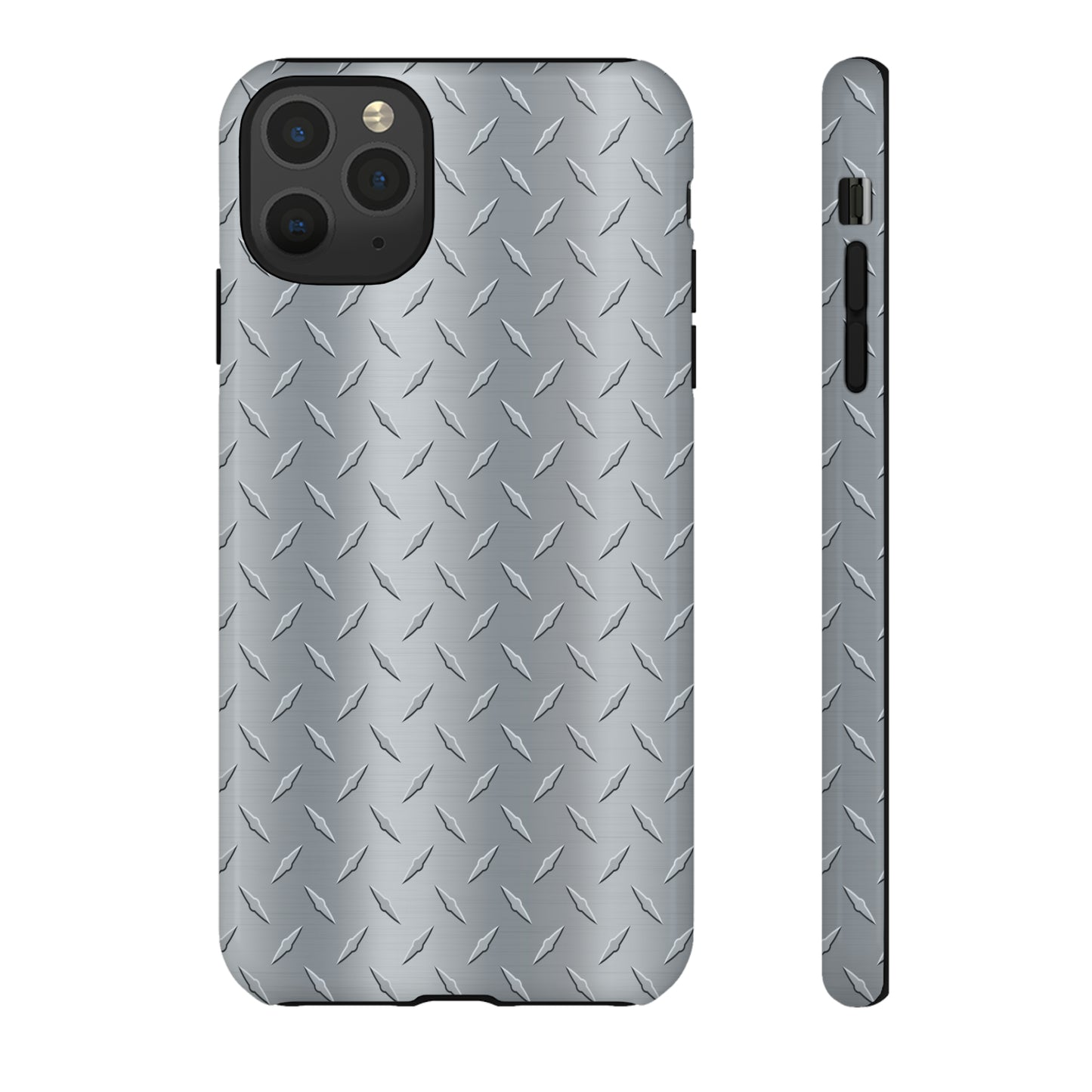 Diamond Plate Inspired Tough Phone Cases