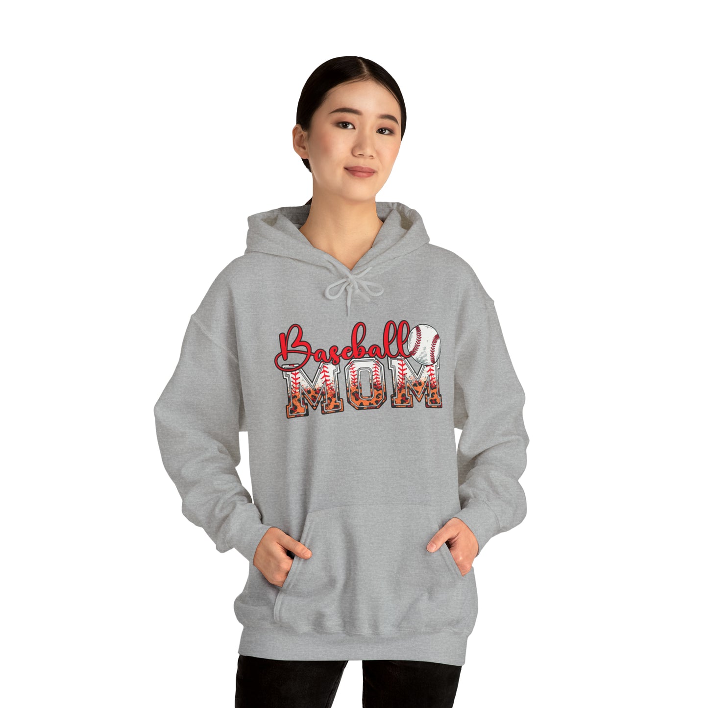 Baseball Mom Unisex Heavy Blend™ Hooded Sweatshirt