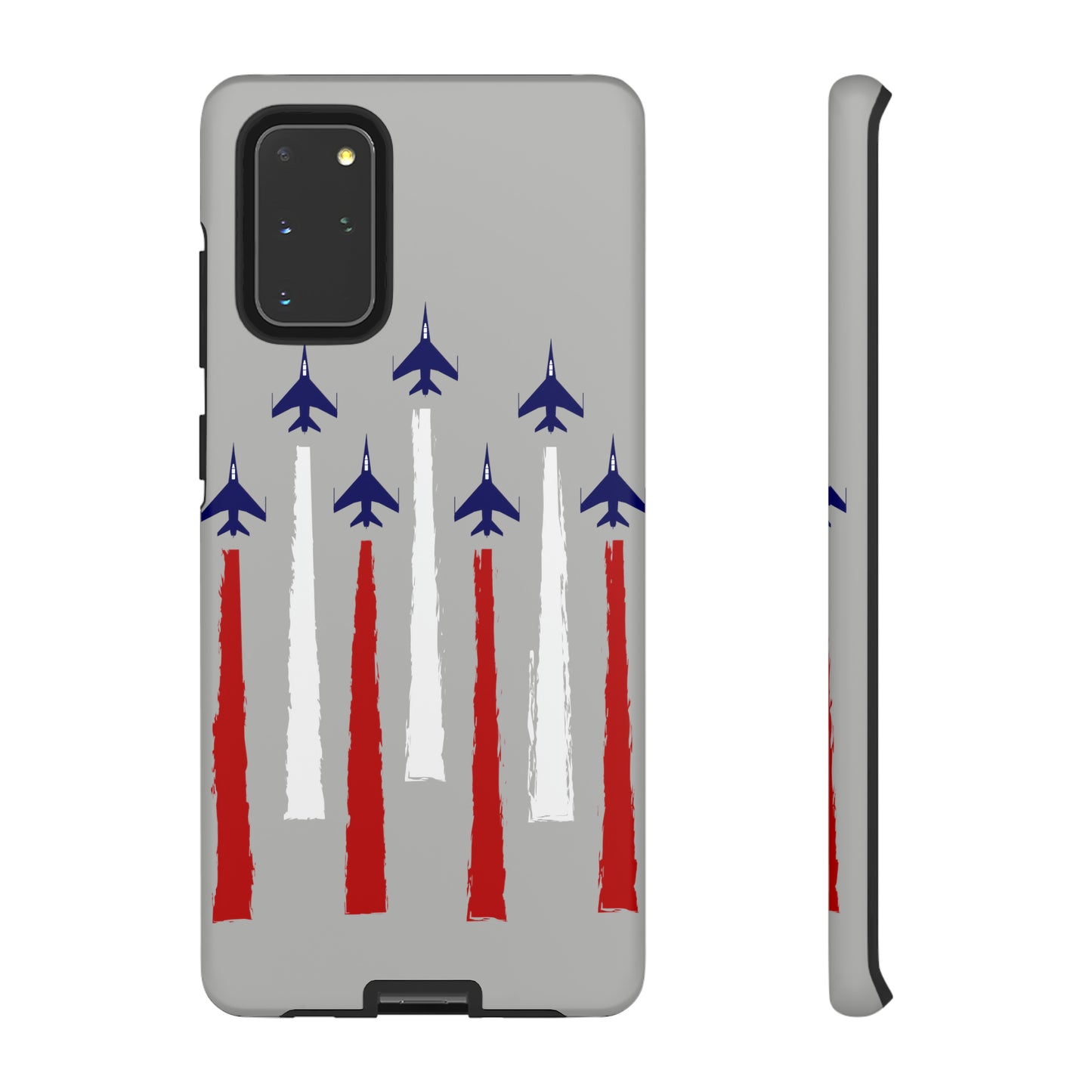Red, White, & Blue US Jets Tough Phone Cases