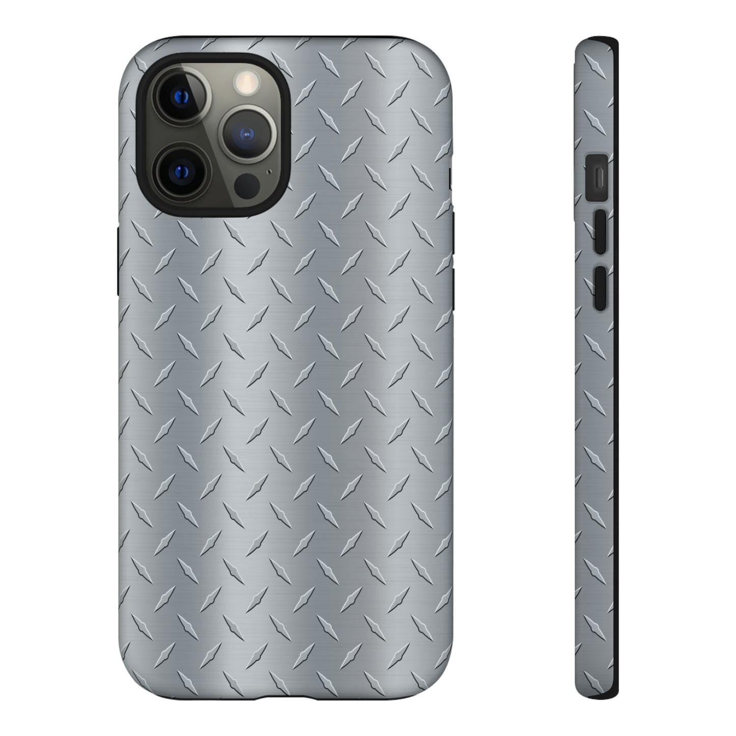 Diamond Plate Inspired Tough Phone Cases
