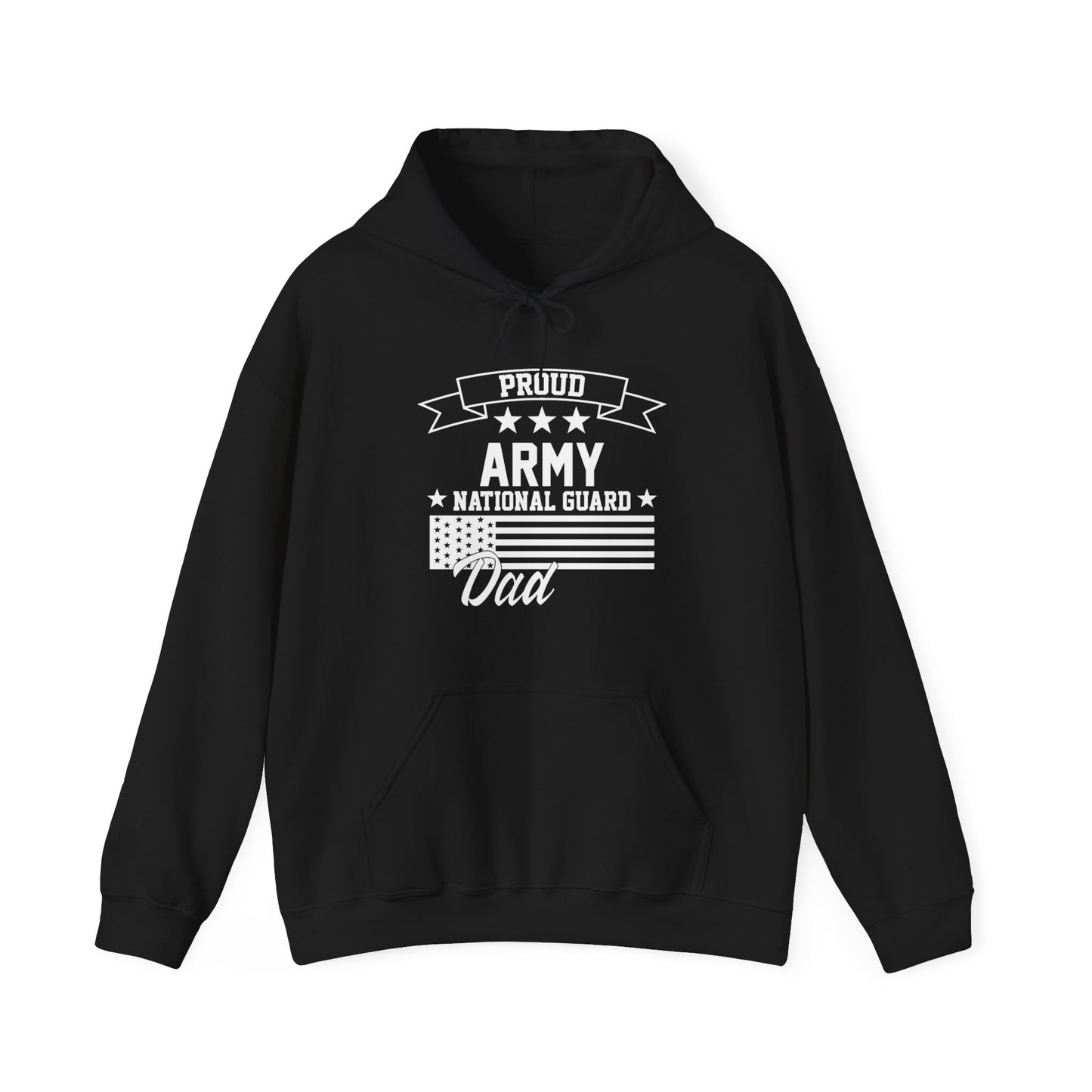 Proud Army National Guard DAD  Unisex Heavy Blend™ Hooded Sweatshirt