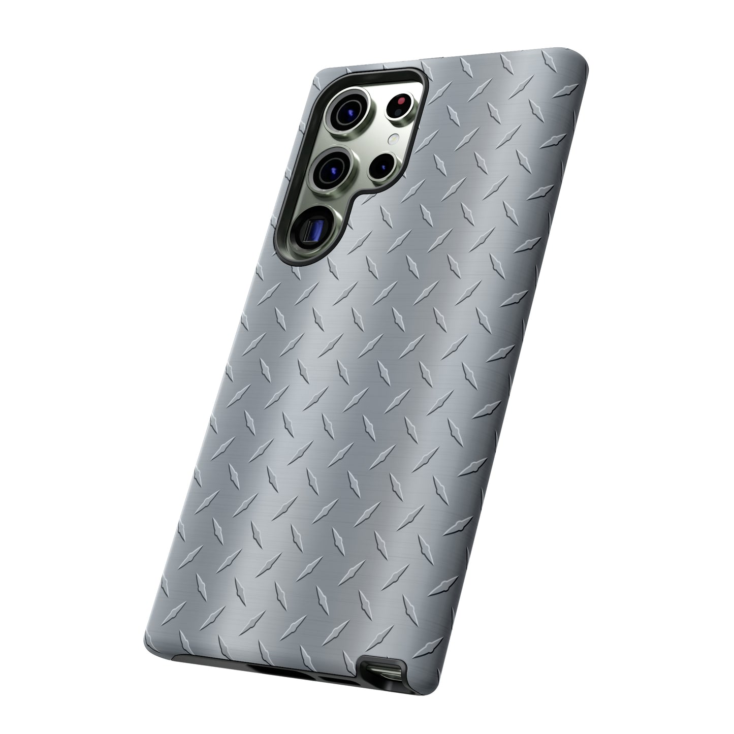 Diamond Plate Inspired Tough Phone Cases