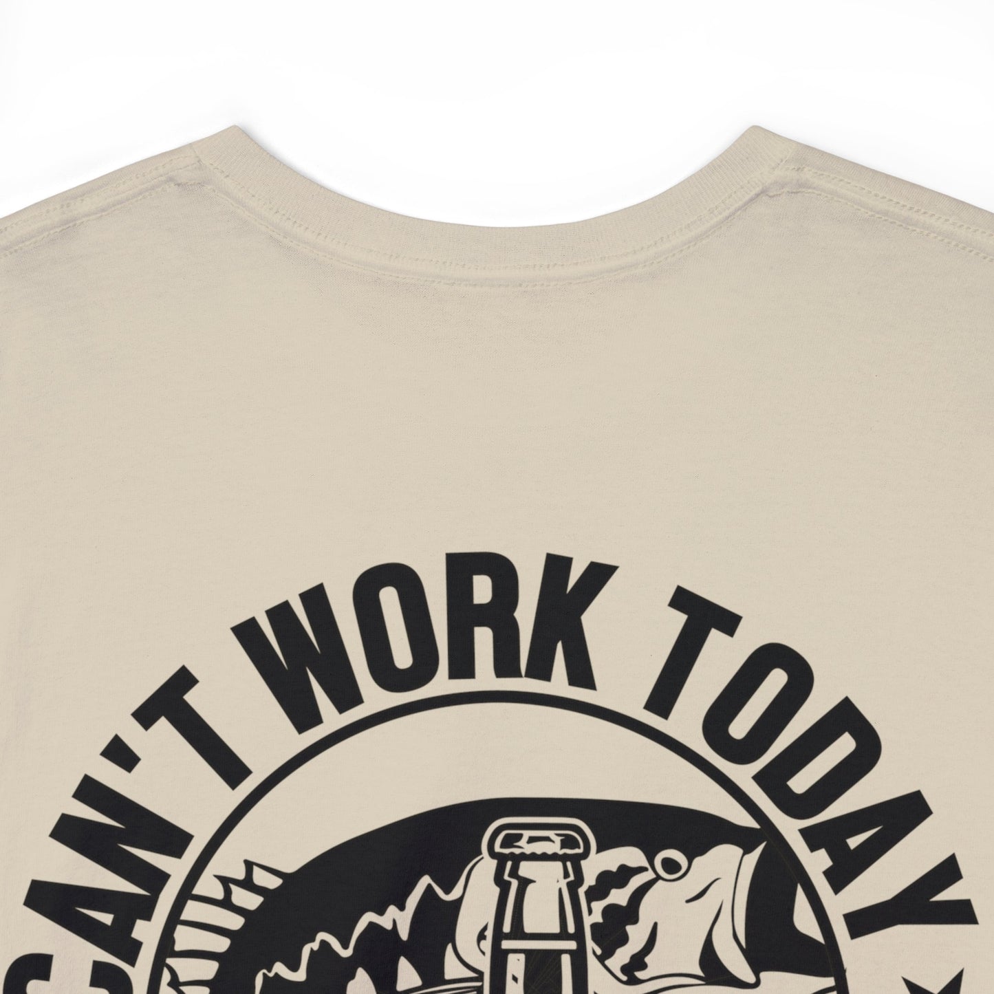 Cant Work Today My Arm Is In A Cast Unisex Heavy Cotton Tee