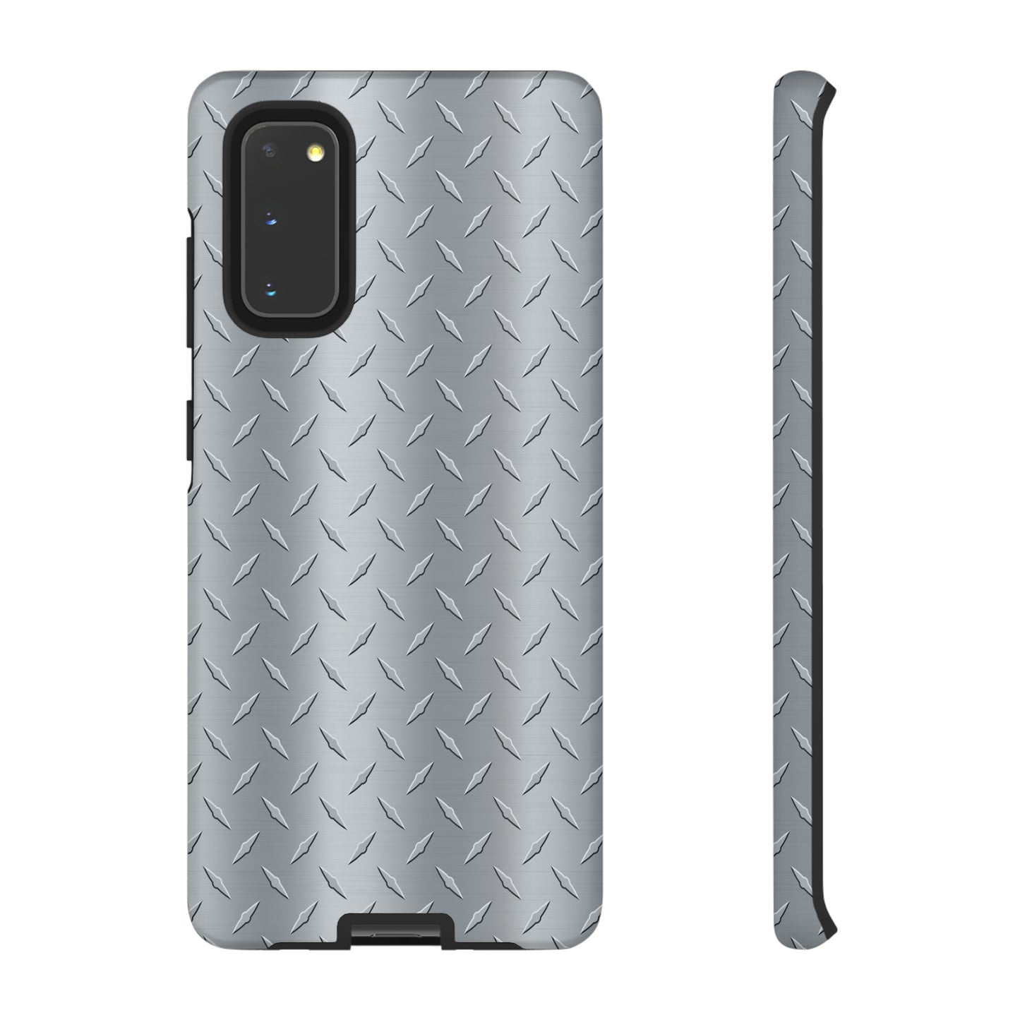 Diamond Plate Inspired Tough Phone Cases