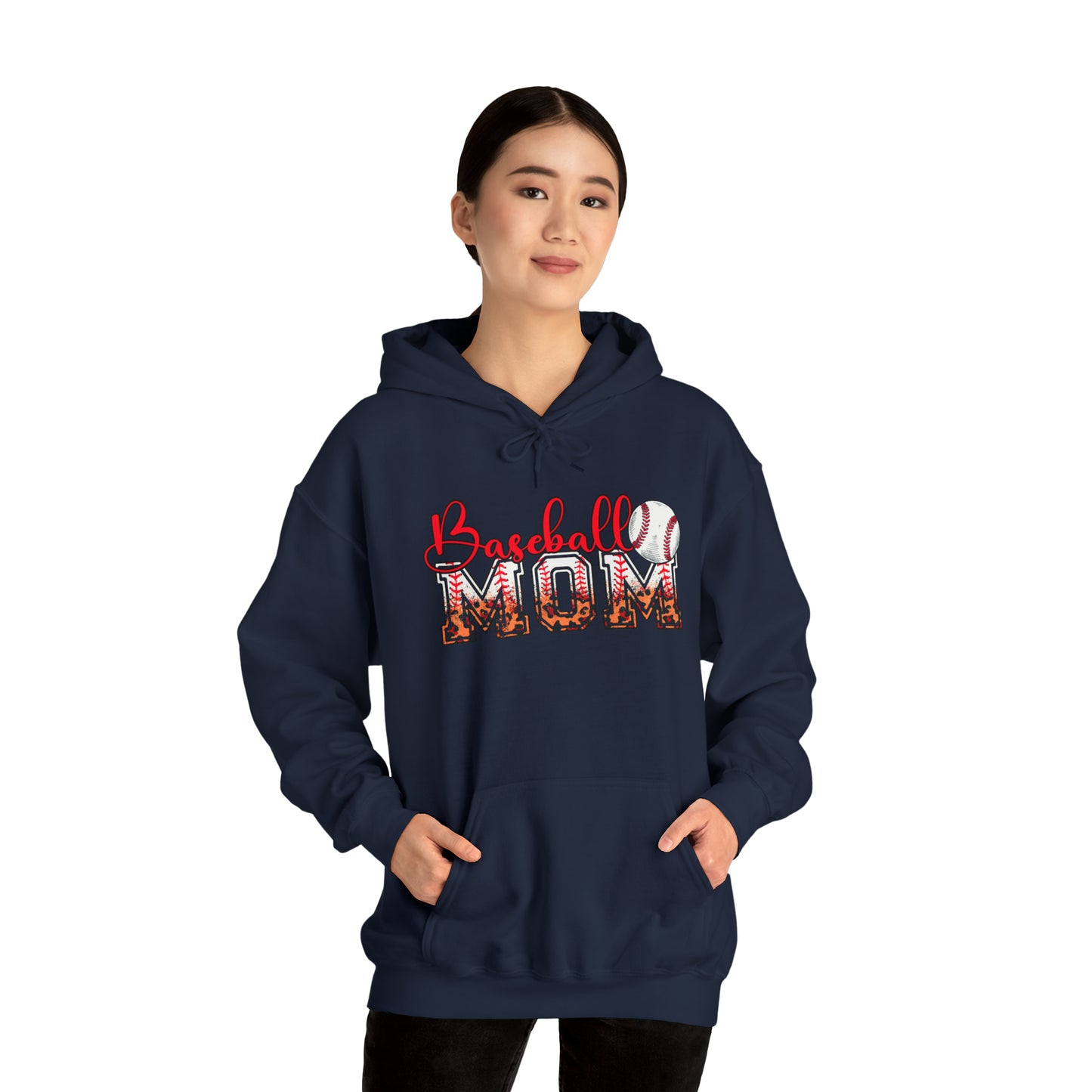 Baseball Mom Unisex Heavy Blend™ Hooded Sweatshirt
