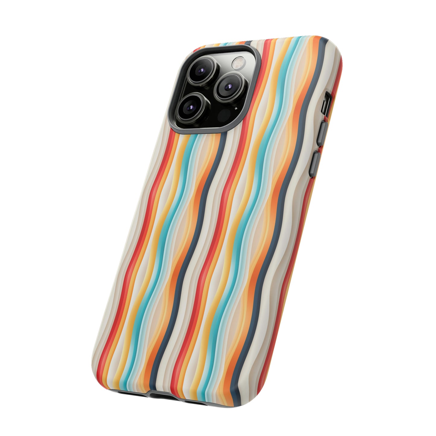 Color Wave Fusion Tough Phone Cases