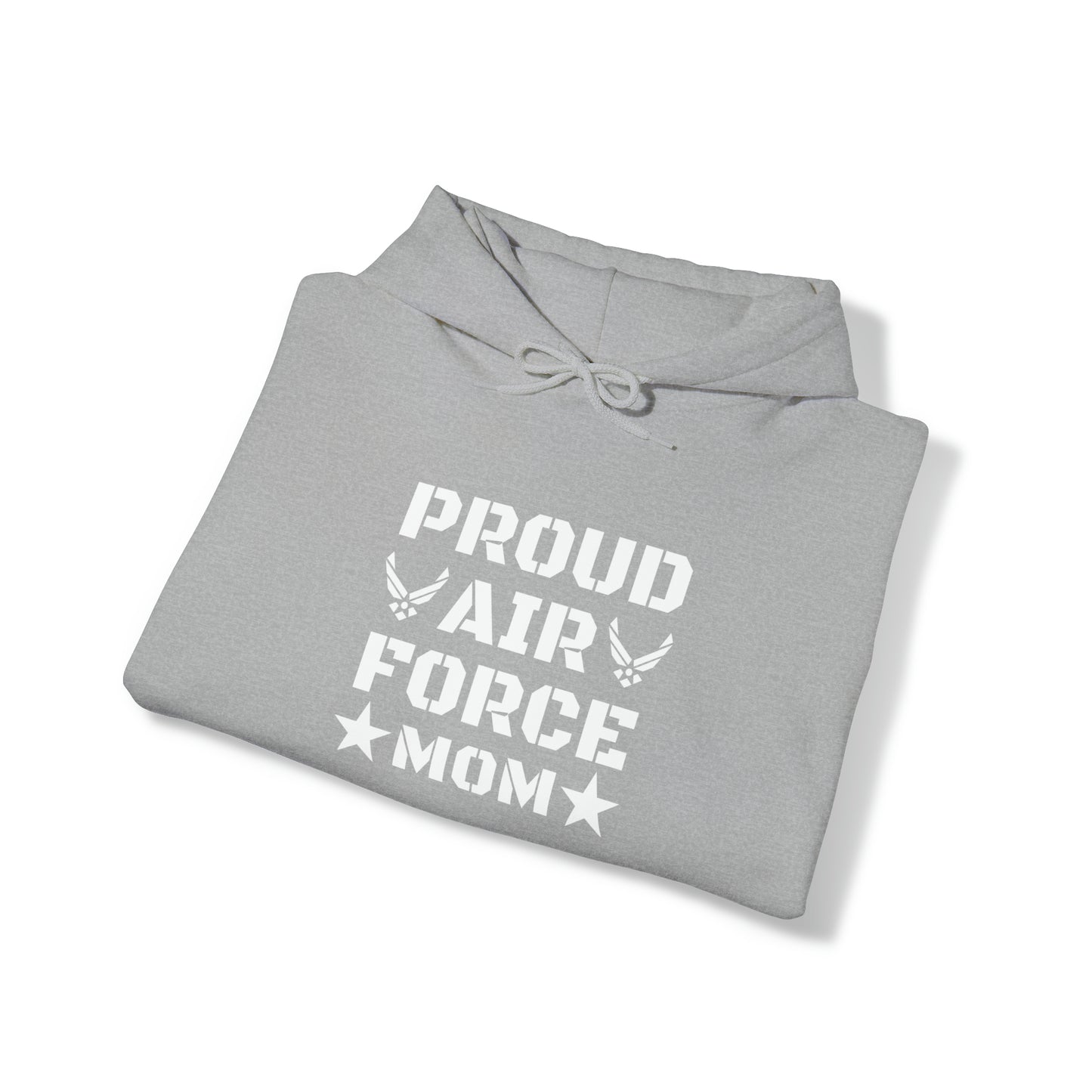 Proud Air Force MOM Unisex Heavy Blend™ Hooded Sweatshirt
