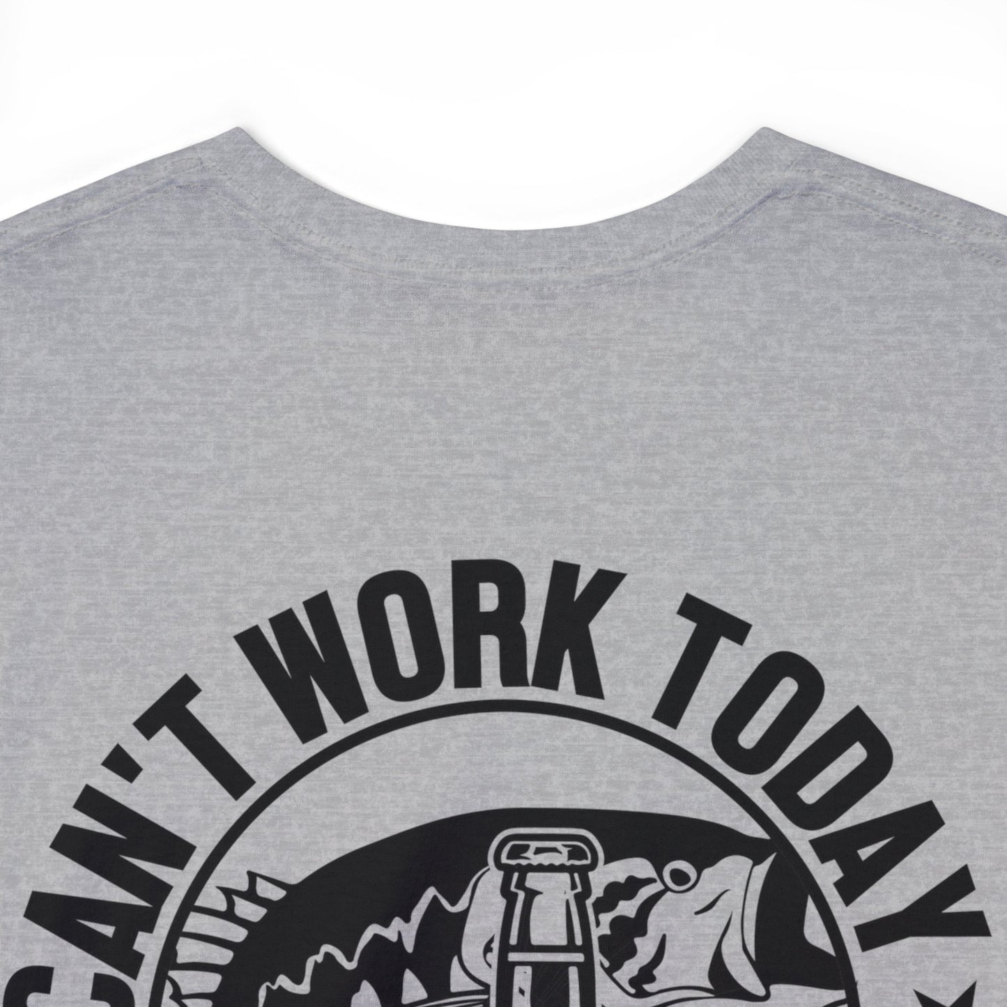 Cant Work Today My Arm Is In A Cast Unisex Heavy Cotton Tee