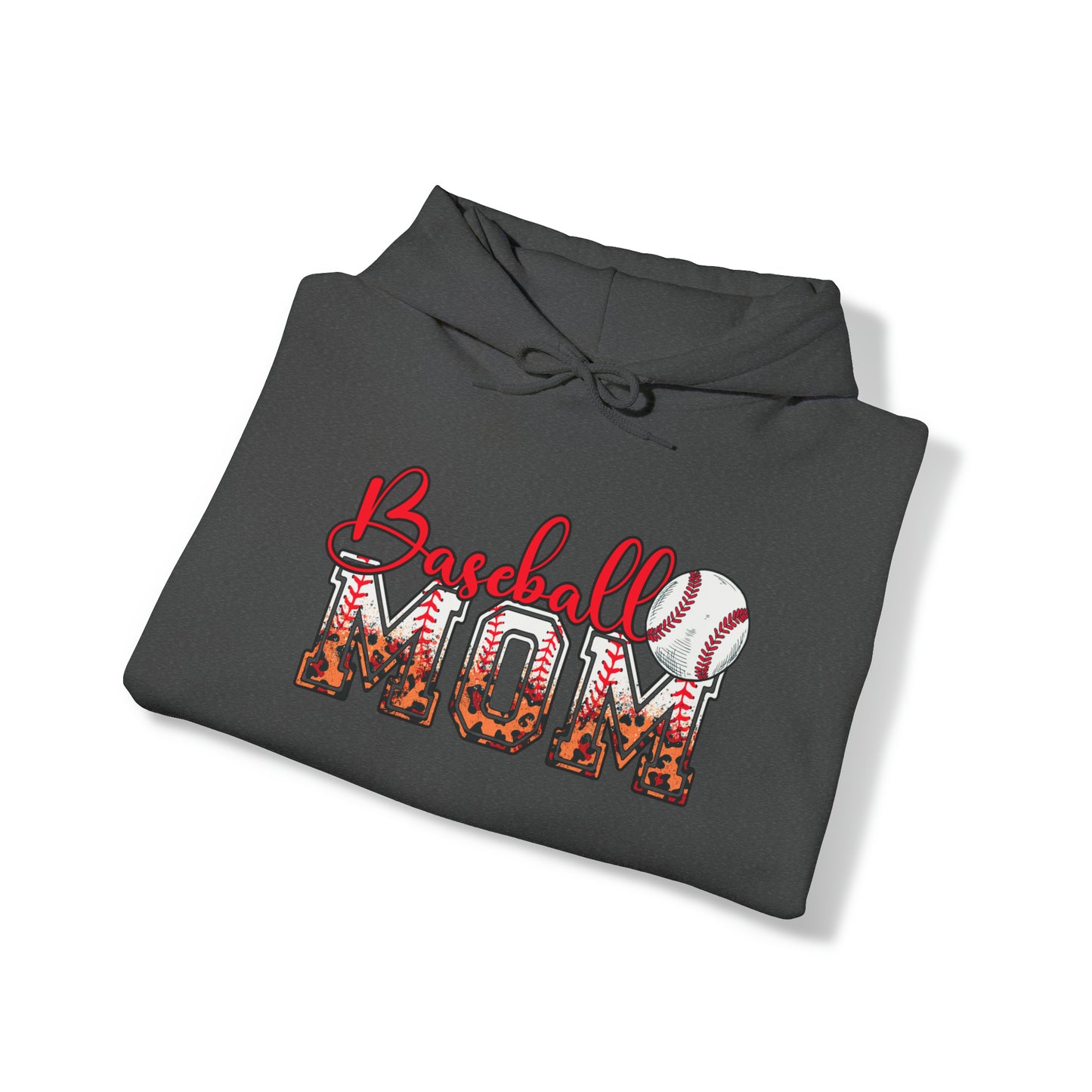 Baseball Mom Unisex Heavy Blend™ Hooded Sweatshirt
