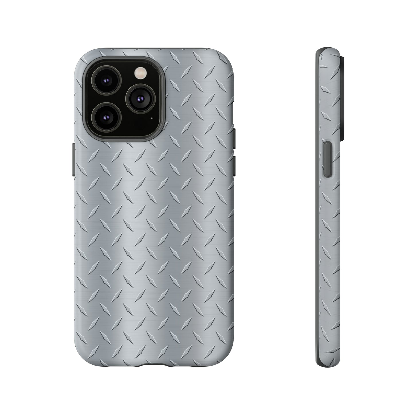 Diamond Plate Inspired Tough Phone Cases