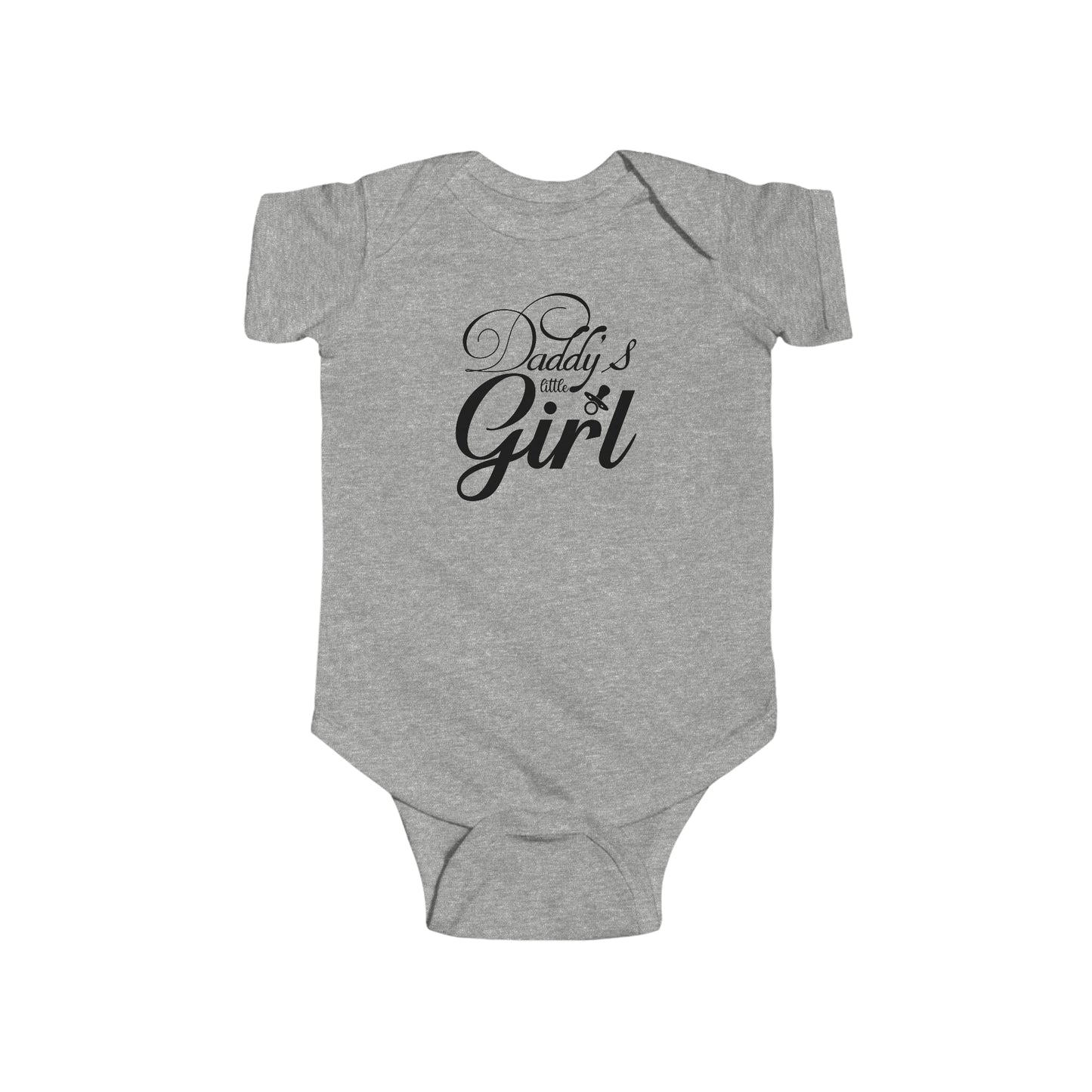 Daddy Little Girl Infant Fine Jersey Bodysuit