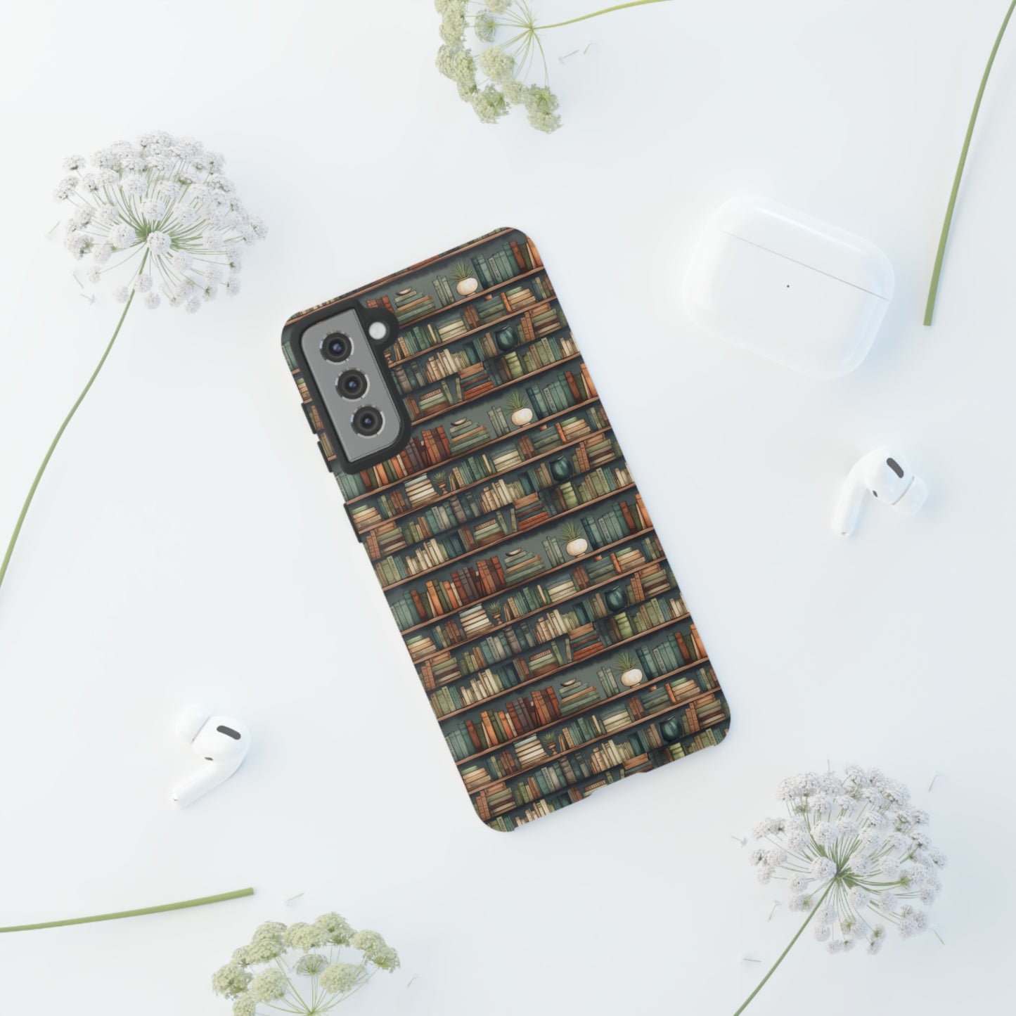 Book Worm Tough Phone Cases