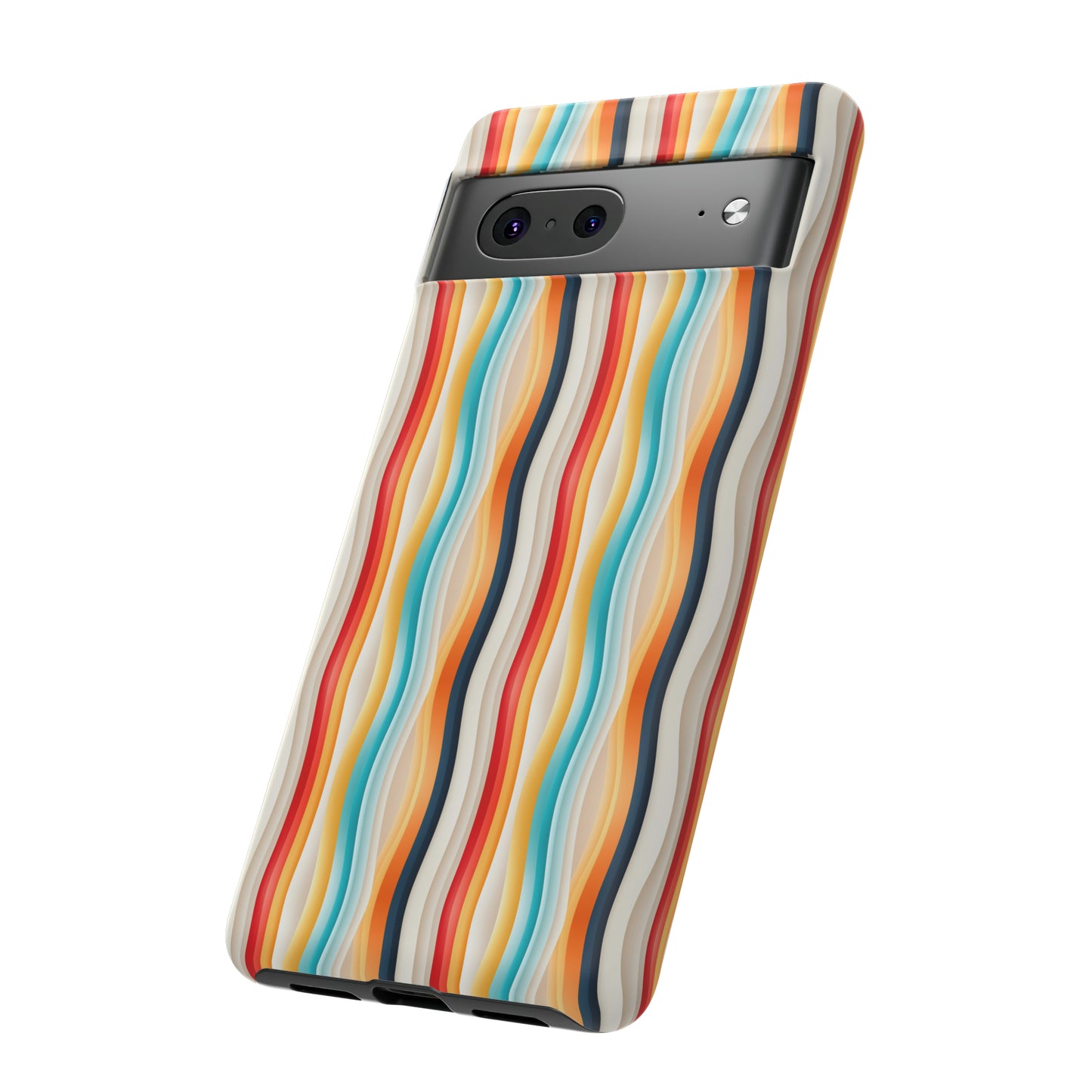 Color Wave Fusion Tough Phone Cases