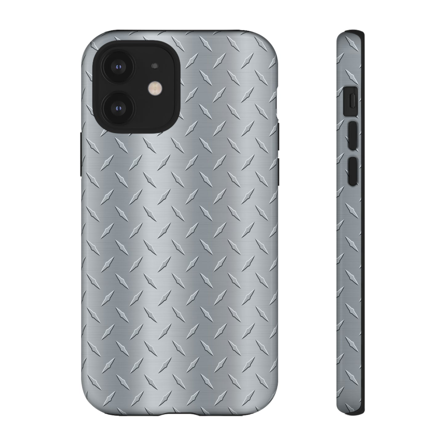 Diamond Plate Inspired Tough Phone Cases