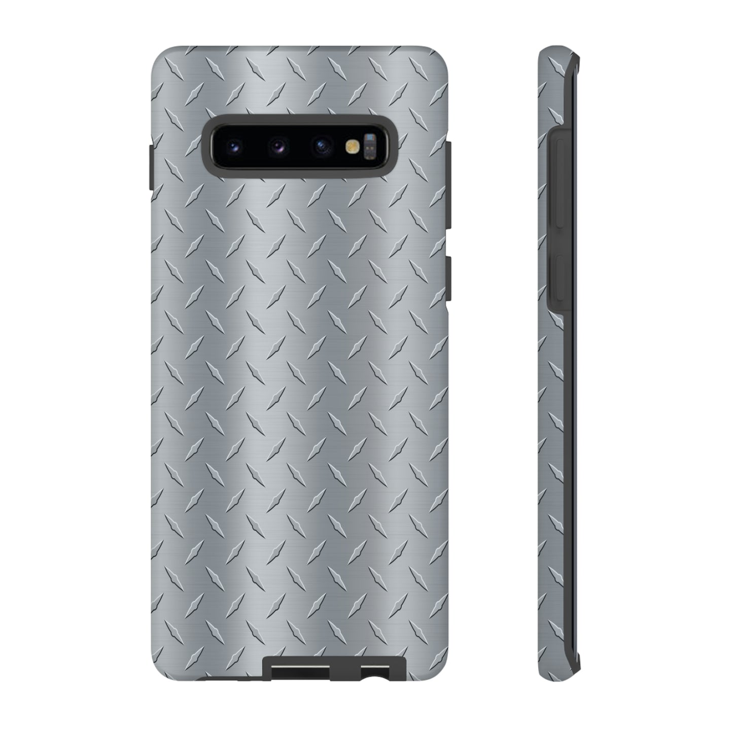 Diamond Plate Inspired Tough Phone Cases