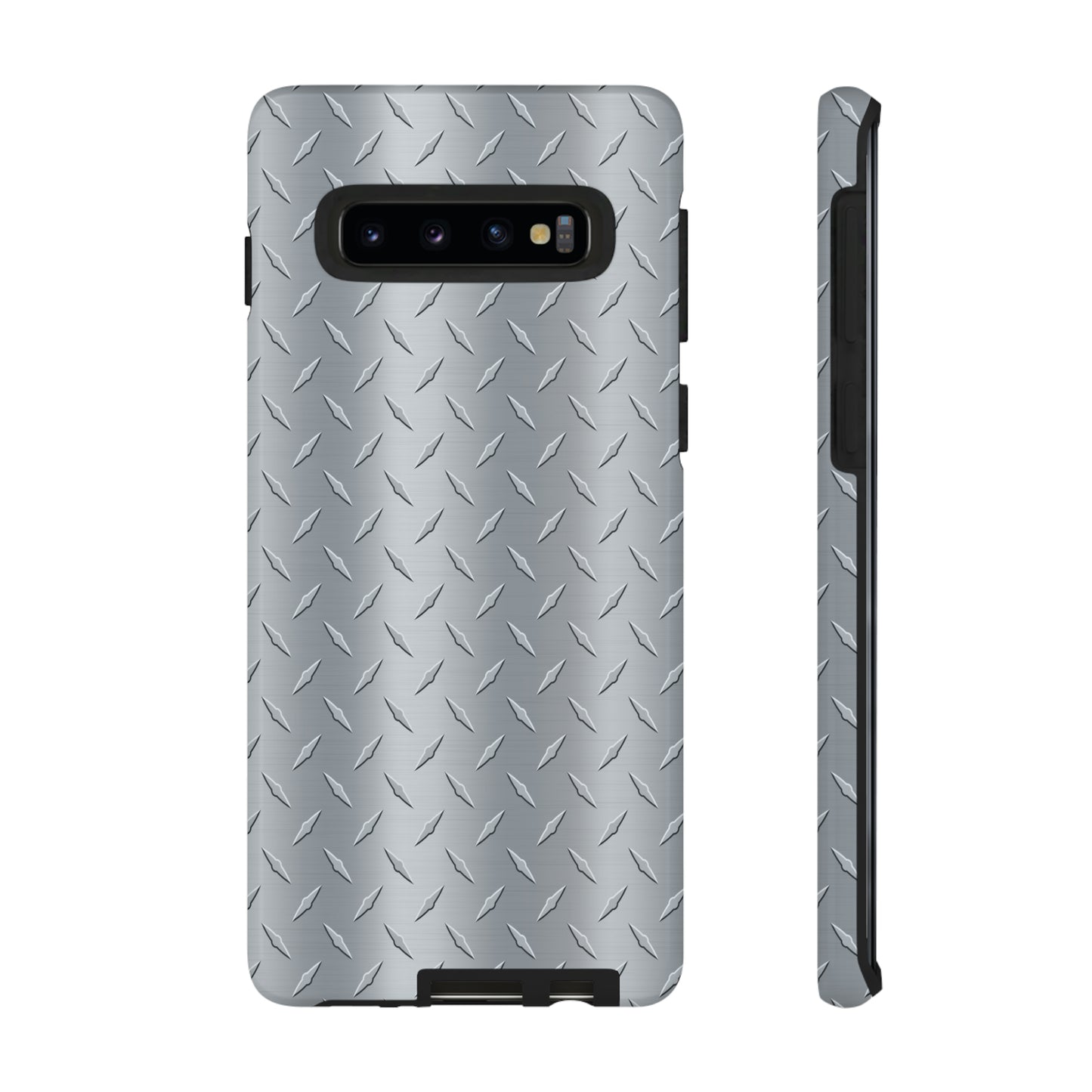 Diamond Plate Inspired Tough Phone Cases