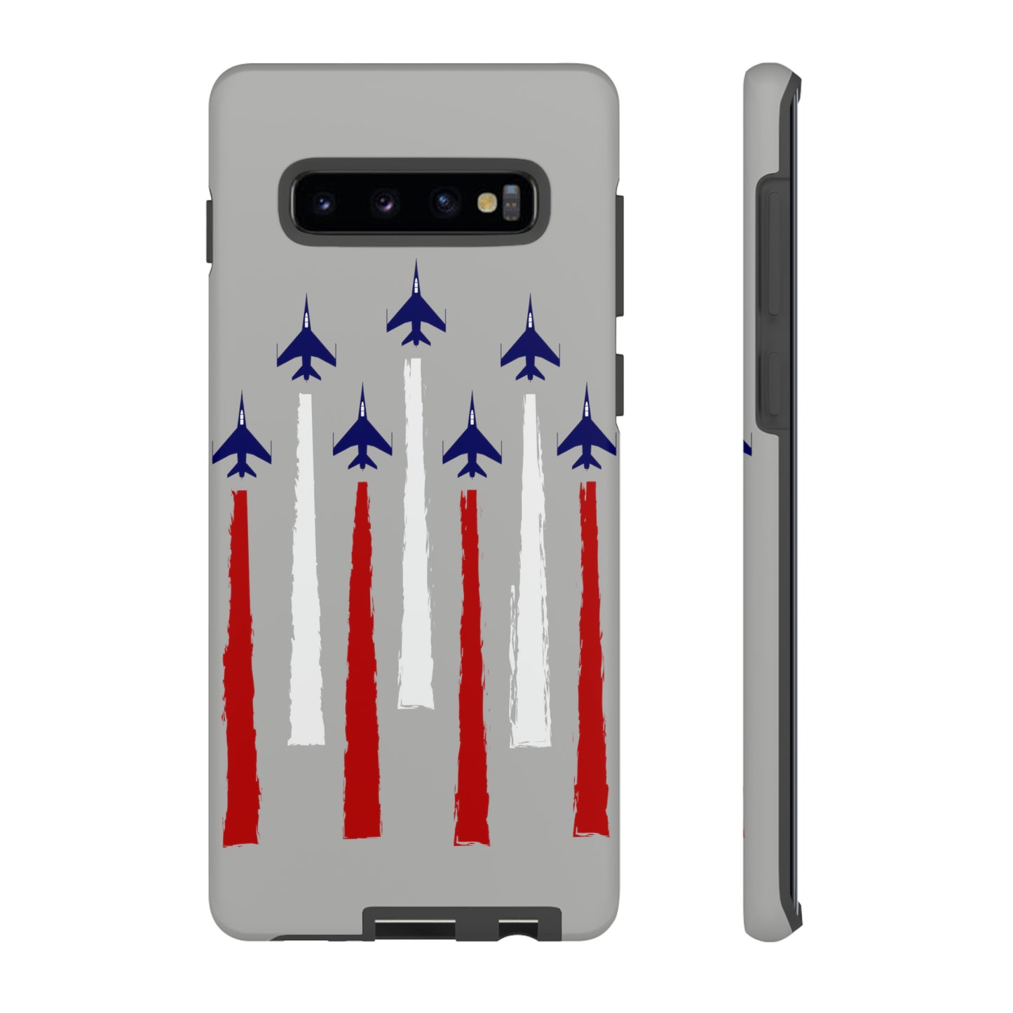 Red, White, & Blue US Jets Tough Phone Cases