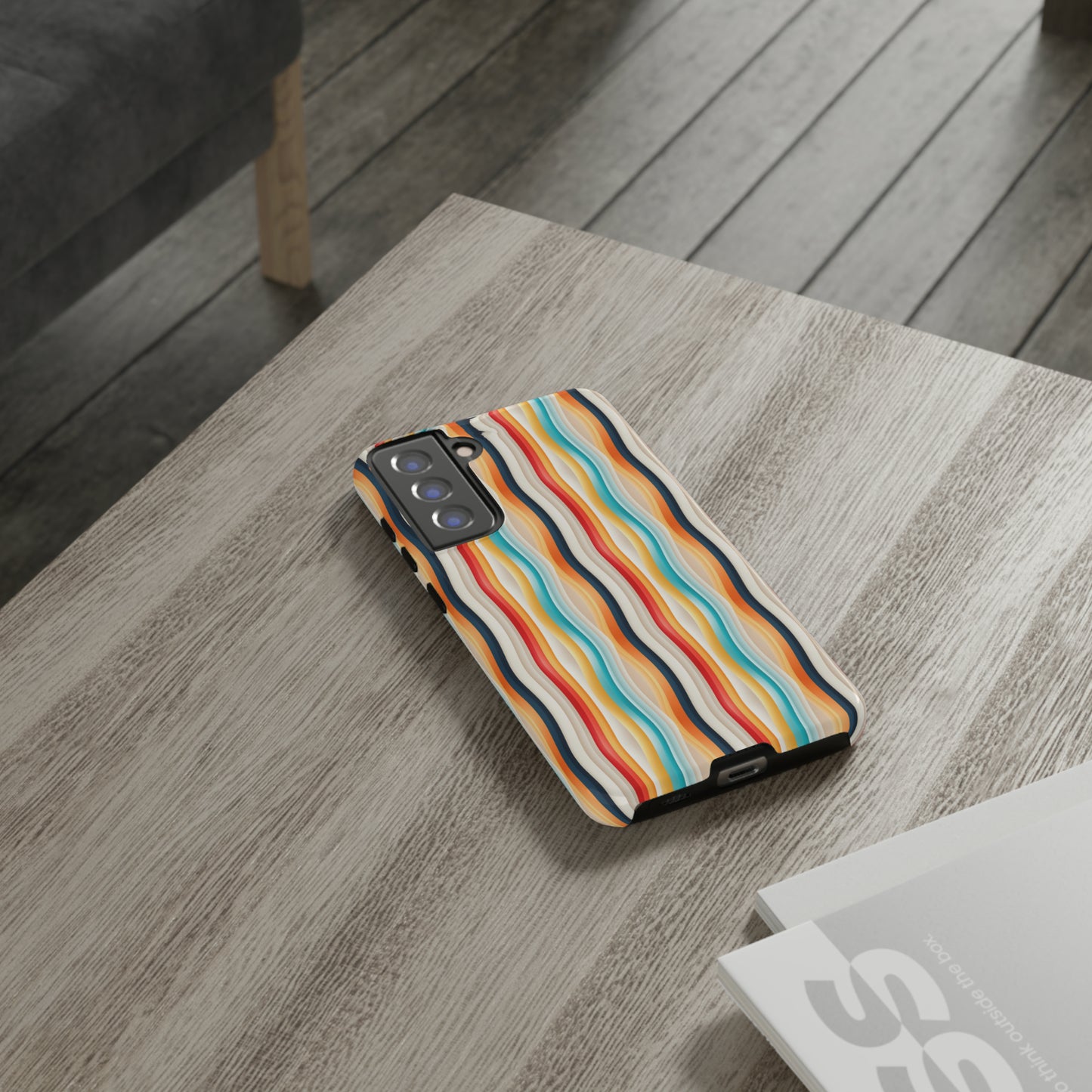 Color Wave Fusion Tough Phone Cases