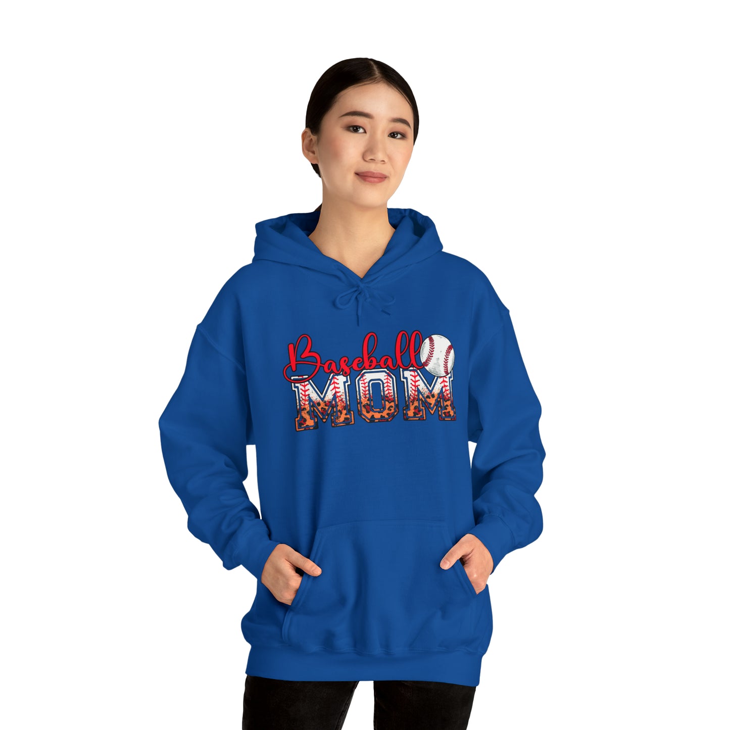 Baseball Mom Unisex Heavy Blend™ Hooded Sweatshirt