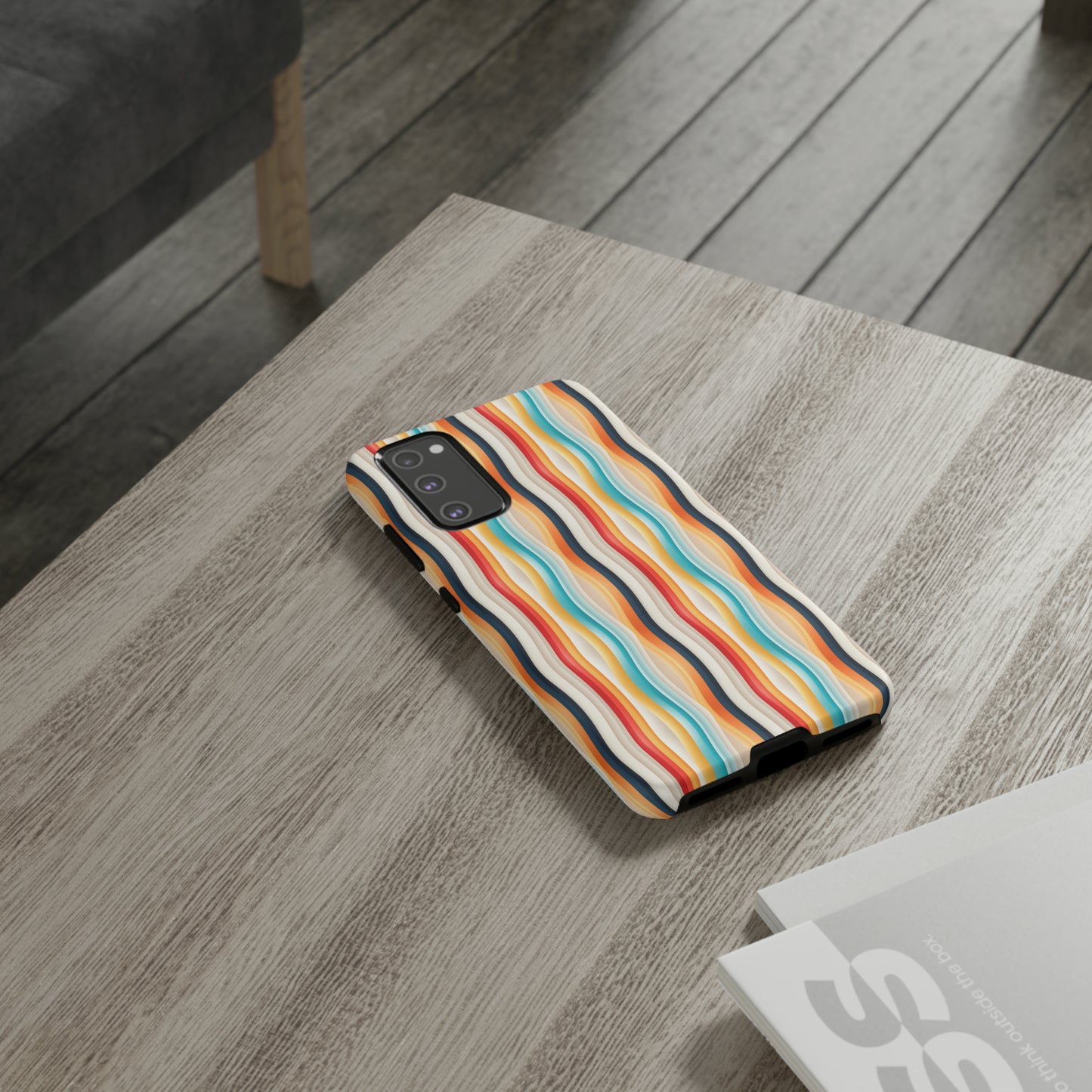 Color Wave Fusion Tough Phone Cases