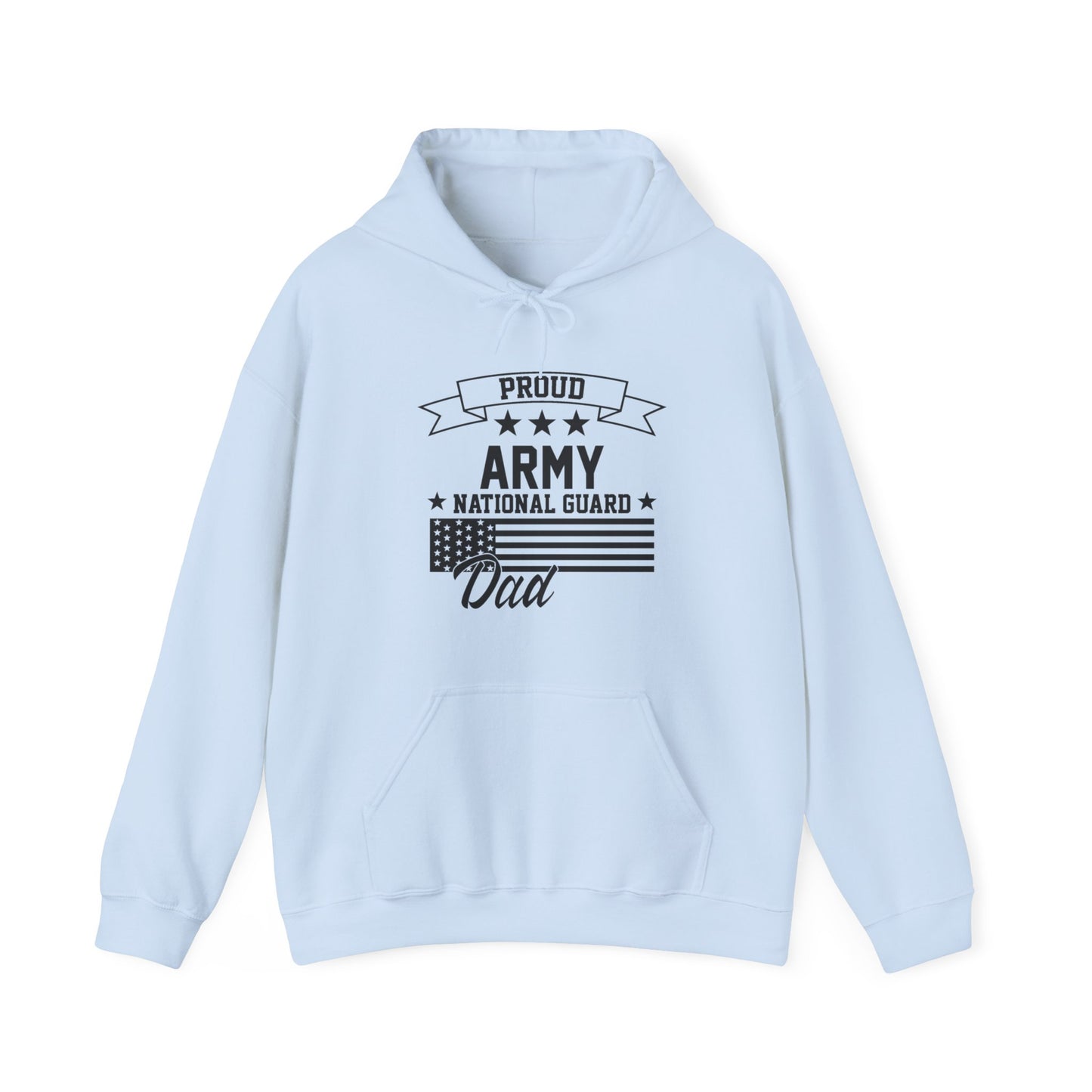 Proud Army National Guard DAD  Unisex Heavy Blend™ Hooded Sweatshirt