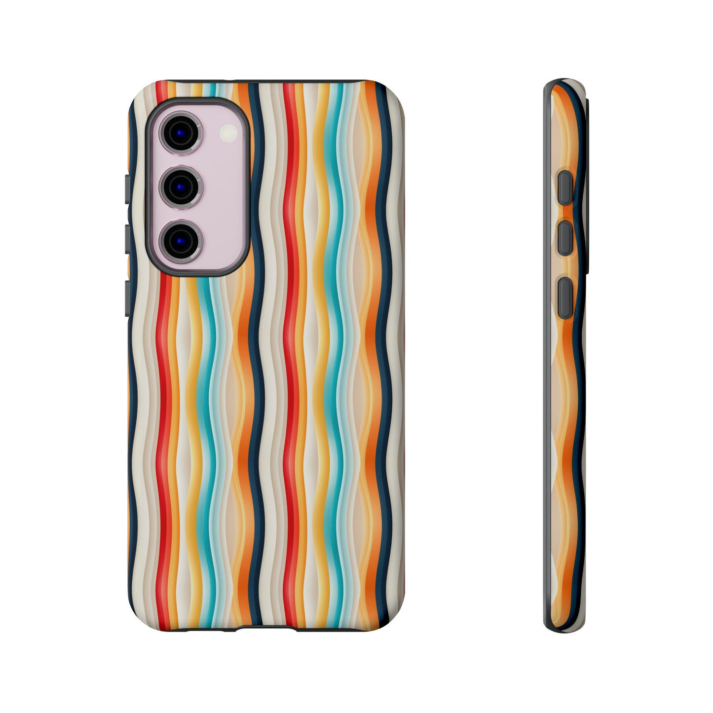 Color Wave Fusion Tough Phone Cases