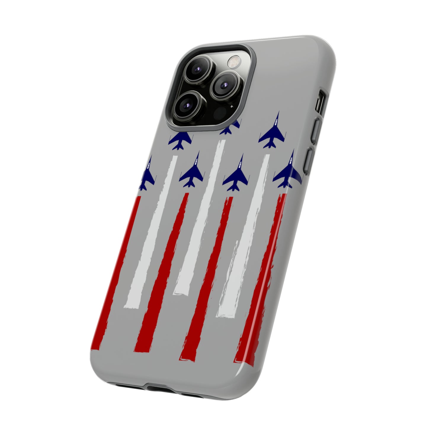 Red, White, & Blue US Jets Tough Phone Cases