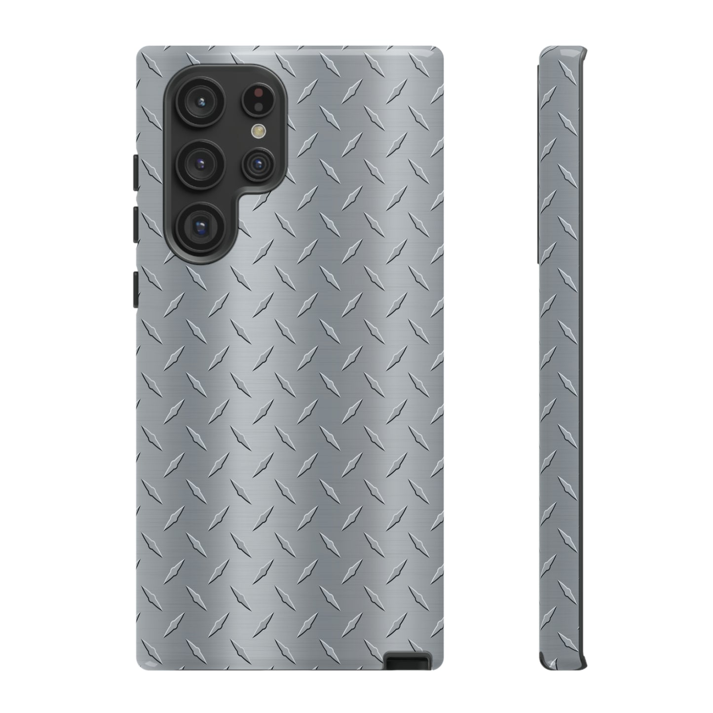 Diamond Plate Inspired Tough Phone Cases
