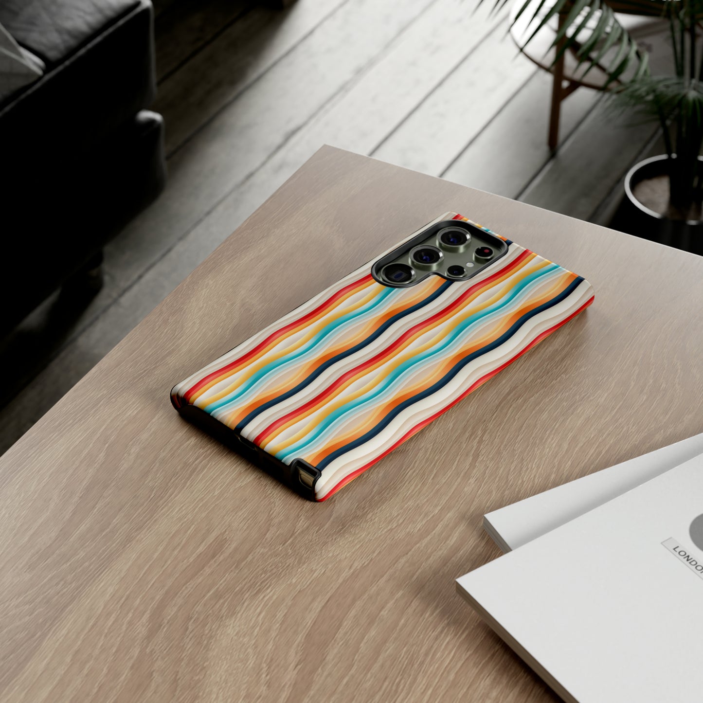 Color Wave Fusion Tough Phone Cases