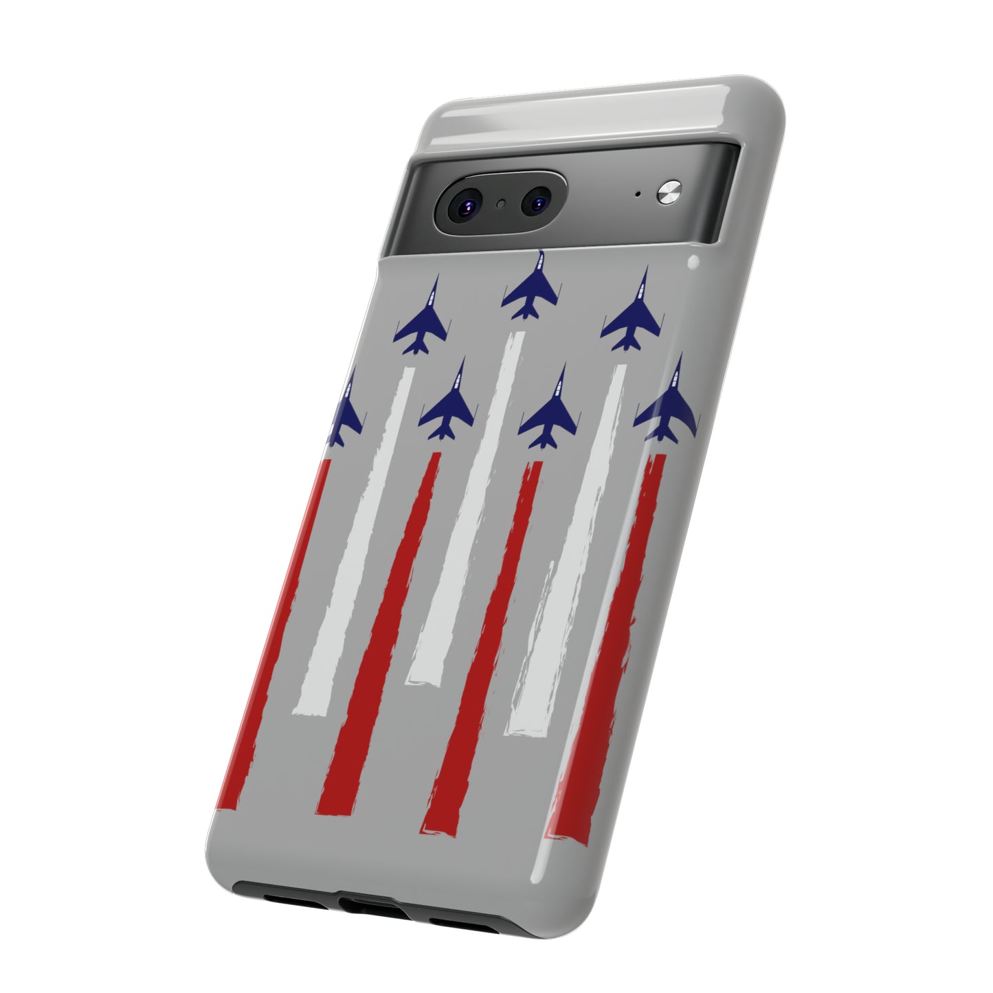 Red, White, & Blue US Jets Tough Phone Cases