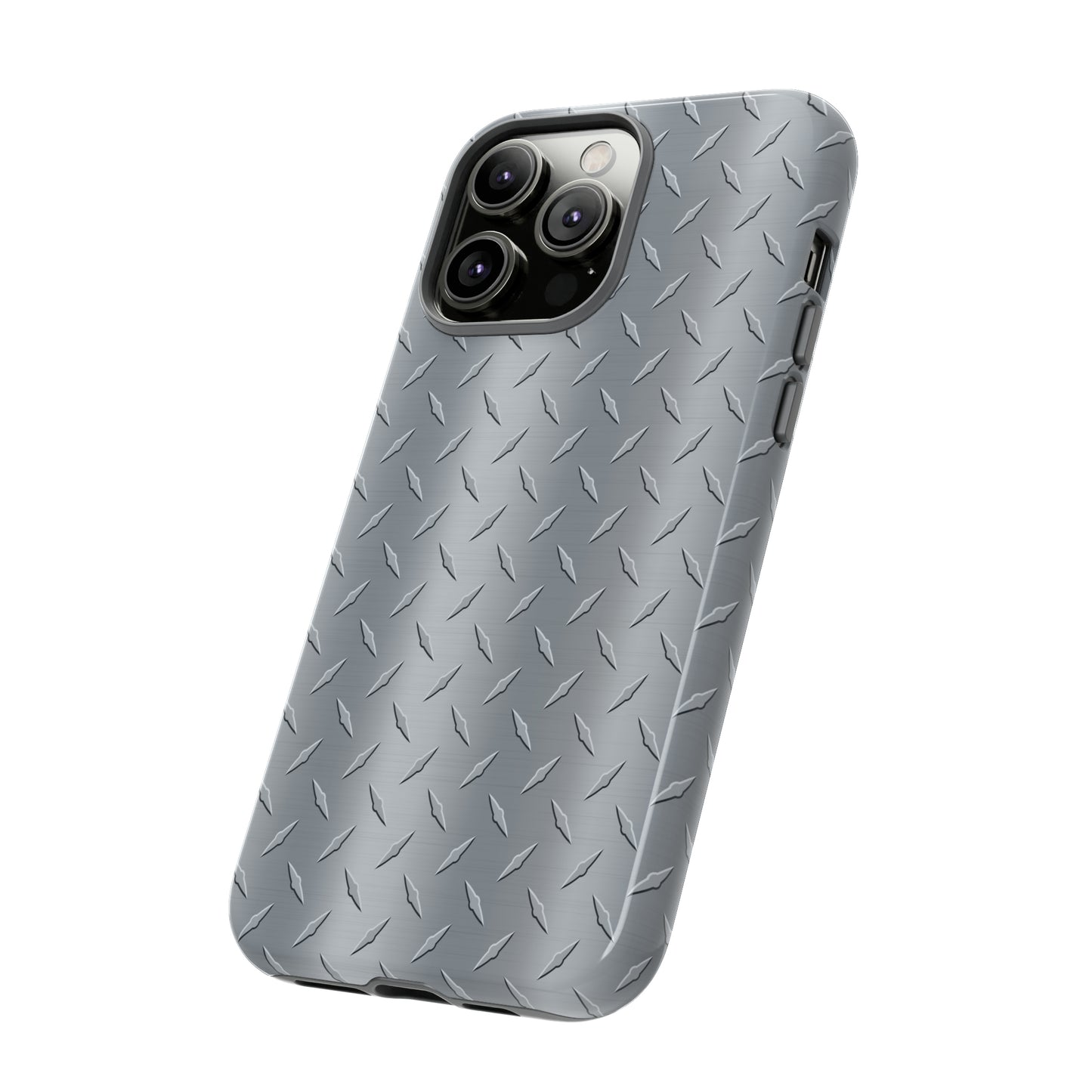 Diamond Plate Inspired Tough Phone Cases