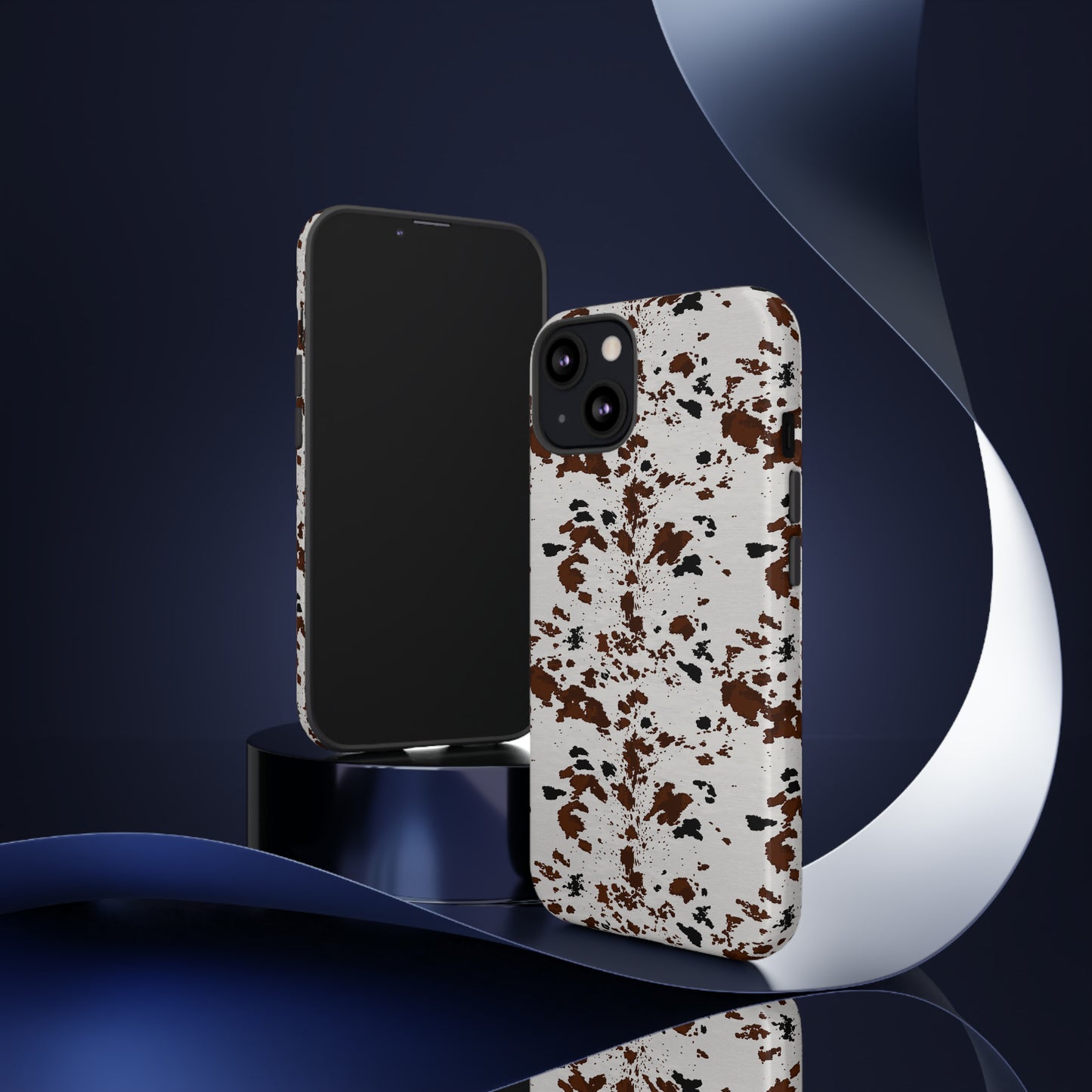 Cowhide Inspired Tough Phone Cases