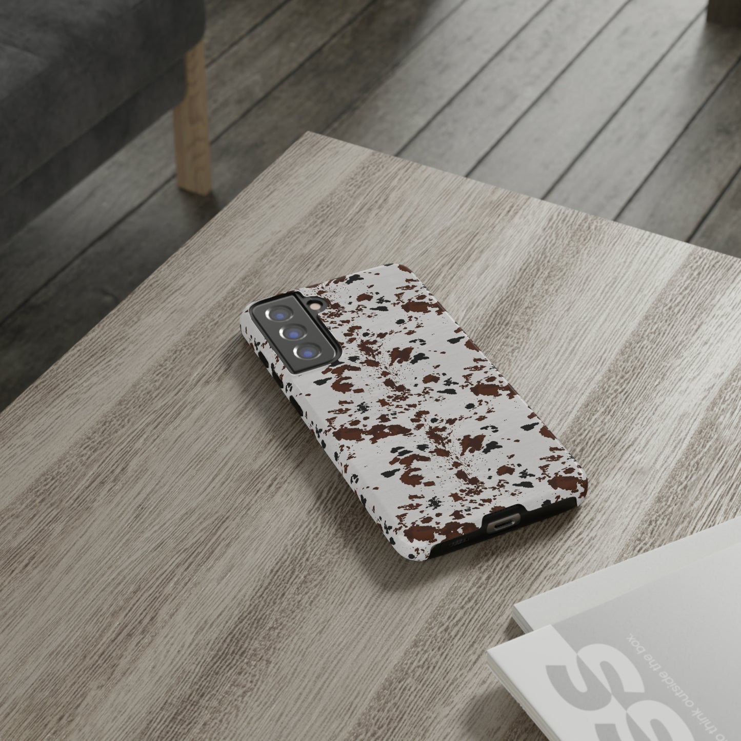 Cowhide Inspired Tough Phone Cases