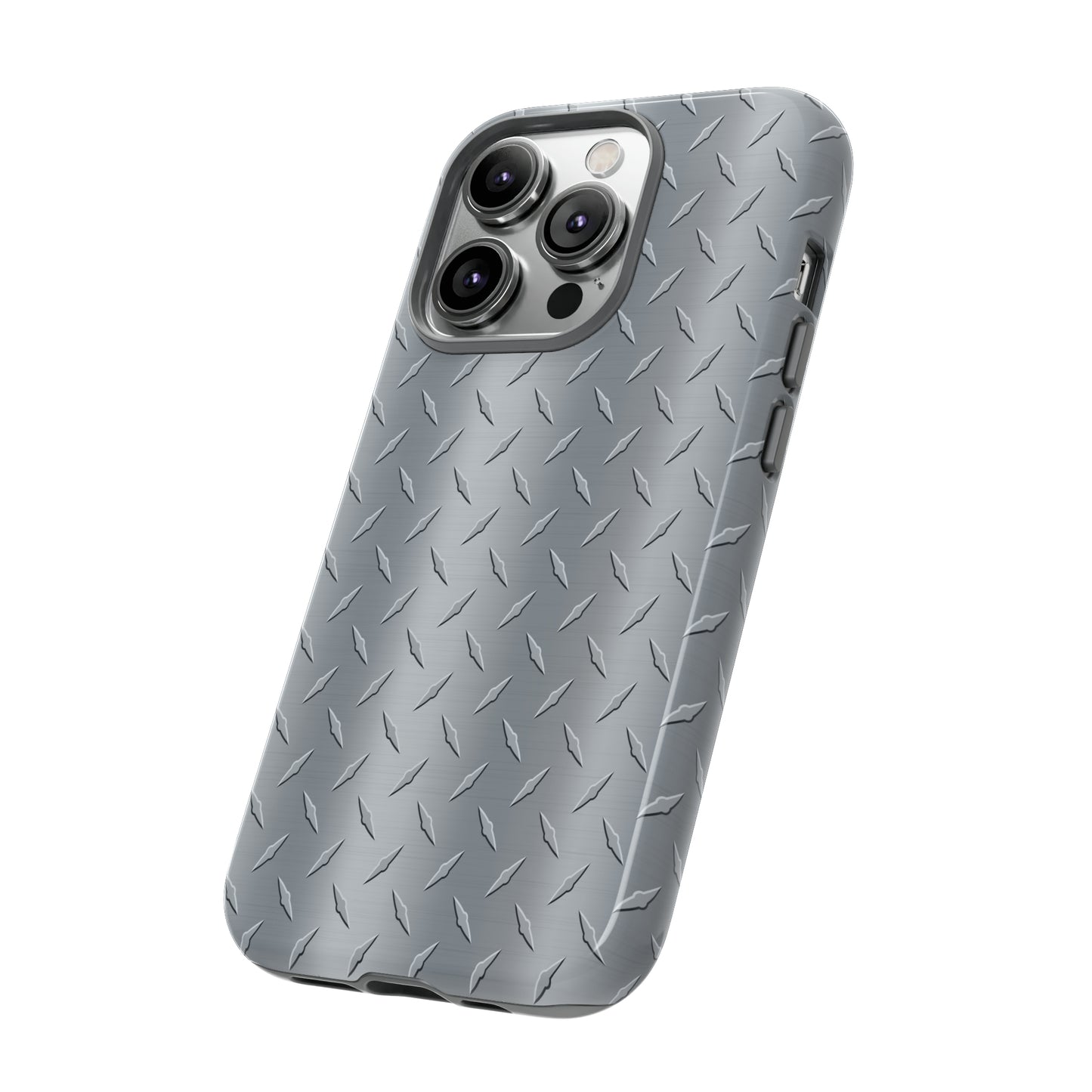 Diamond Plate Inspired Tough Phone Cases