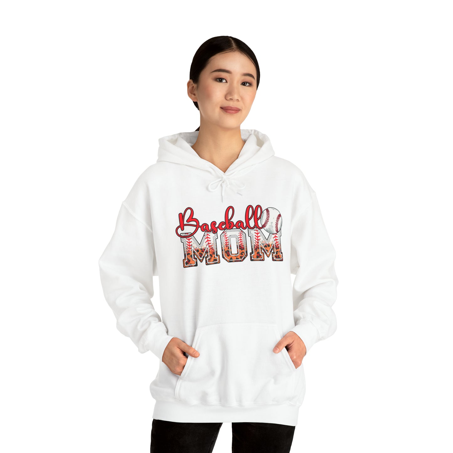 Baseball Mom Unisex Heavy Blend™ Hooded Sweatshirt