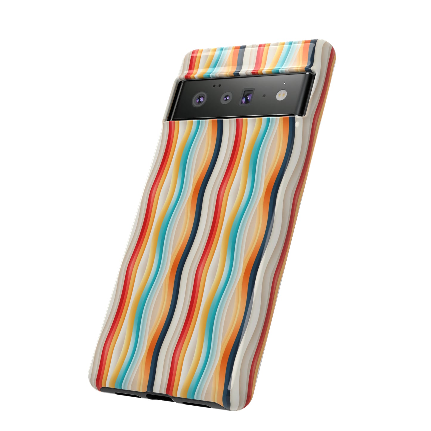 Color Wave Fusion Tough Phone Cases